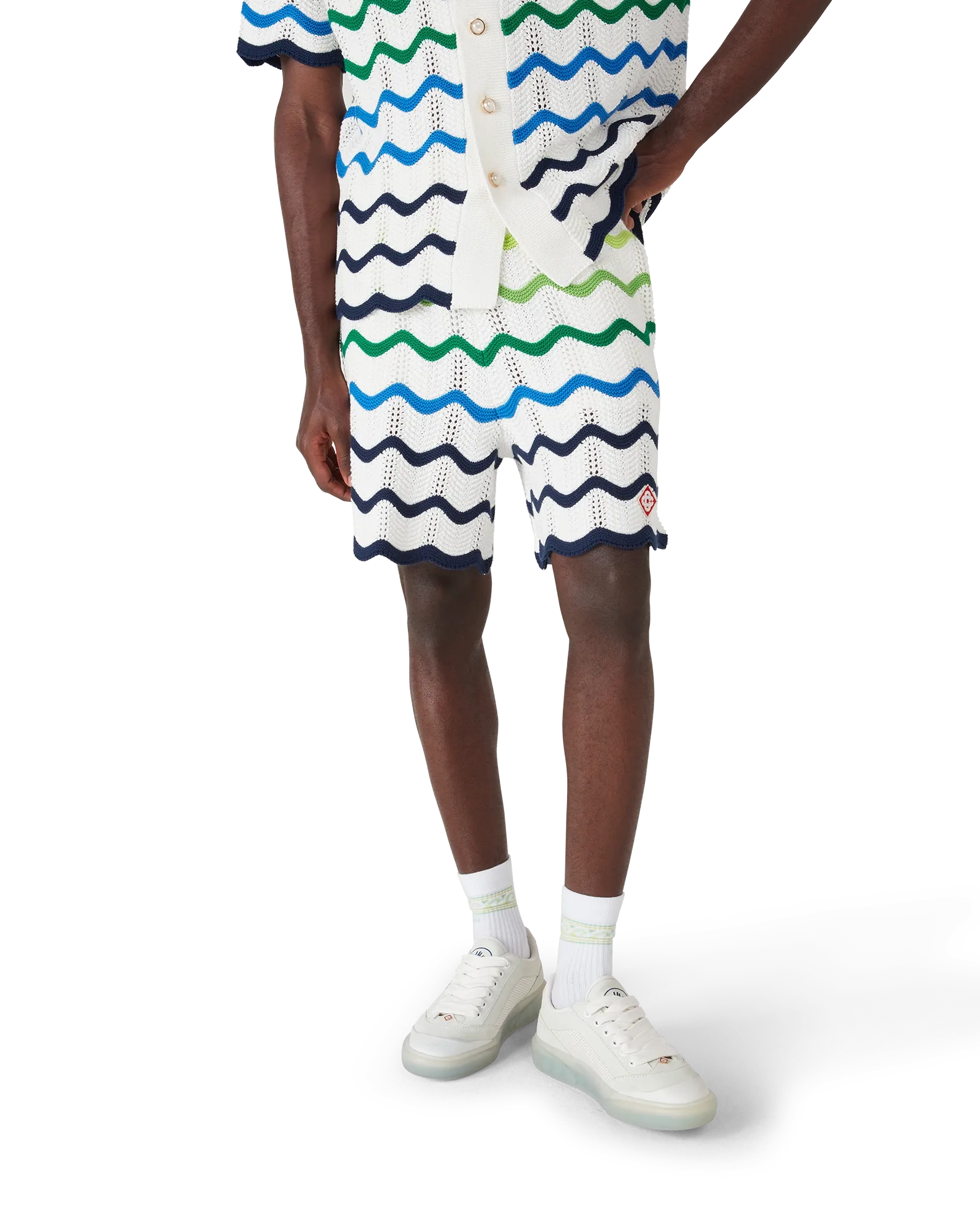 Wave Knitted Shorts | Casablanca Paris | Image 7