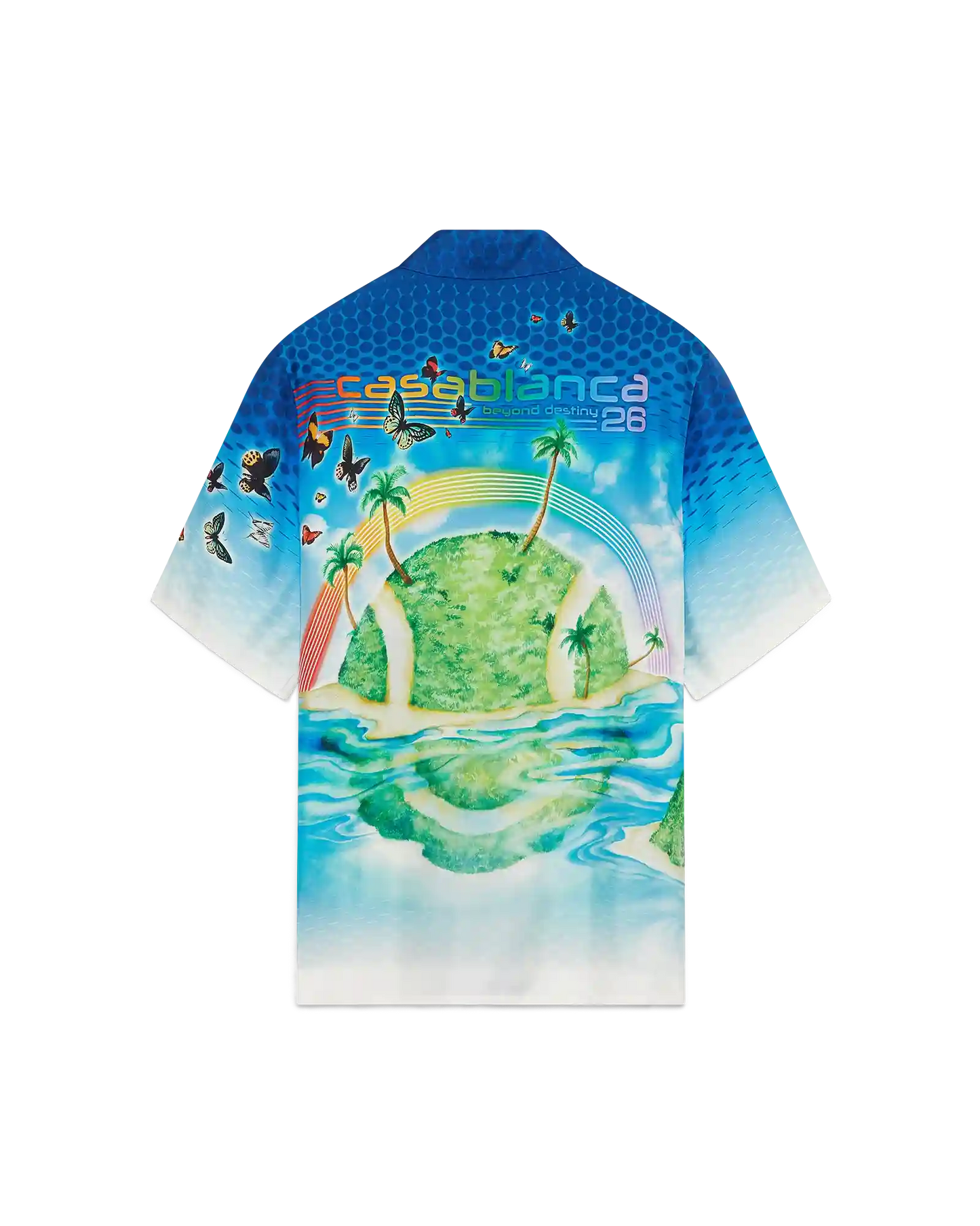 Beyond Destiny Short Sleeve Silk Shirt | Casablanca Paris | Image 6