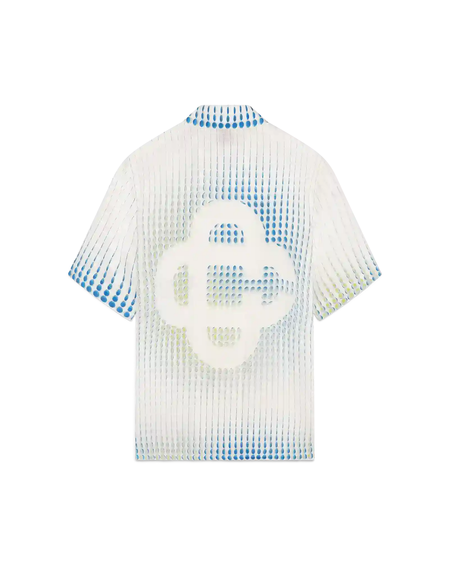Dots Short Sleeve Linen Shirt | Casablanca Paris | Image 6