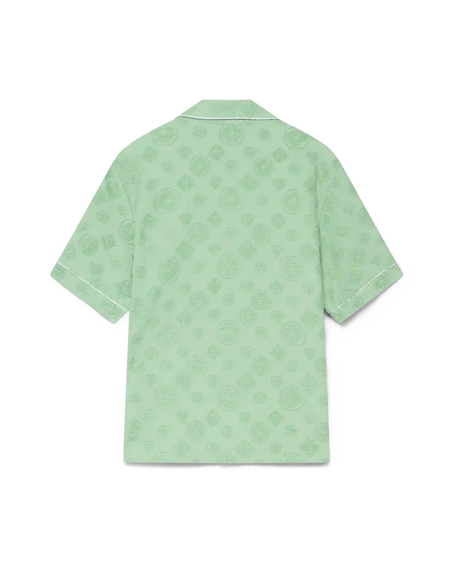 Towelling Monogram Short Sleeve Shirt | Casablanca Paris | Image 6
