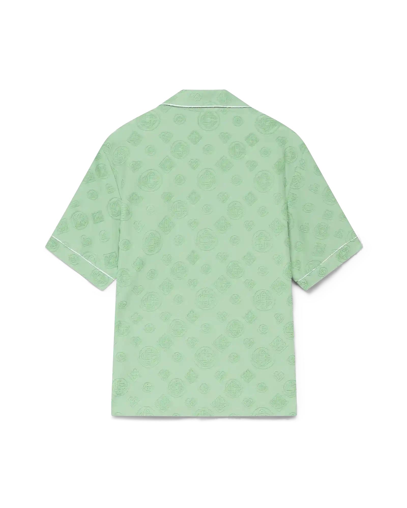 Towelling Monogram Short Sleeve Shirt | Casablanca Paris | Image 6
