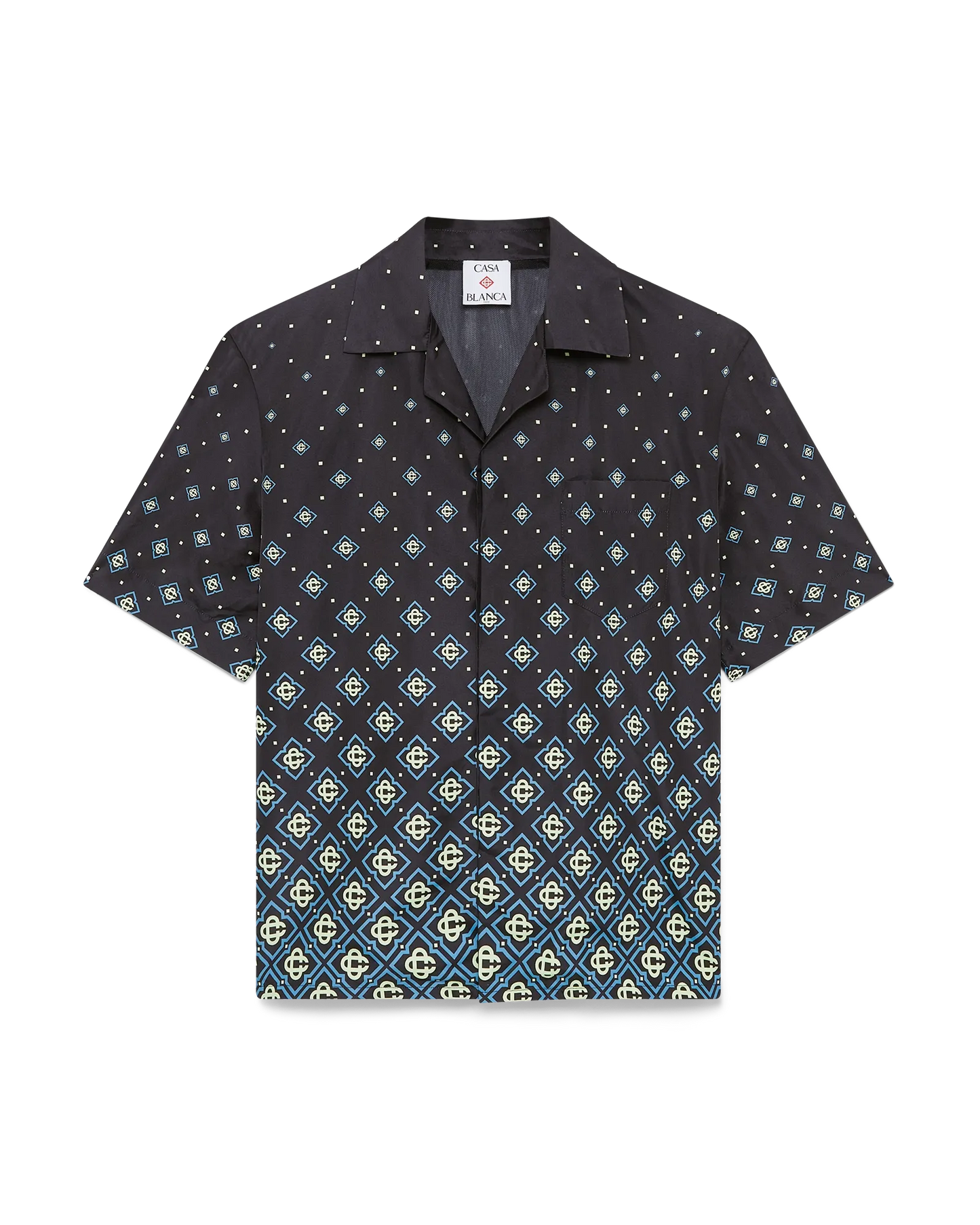 Degrade Monogram Short Sleeve Swimwear | Casablanca Paris | Image 1