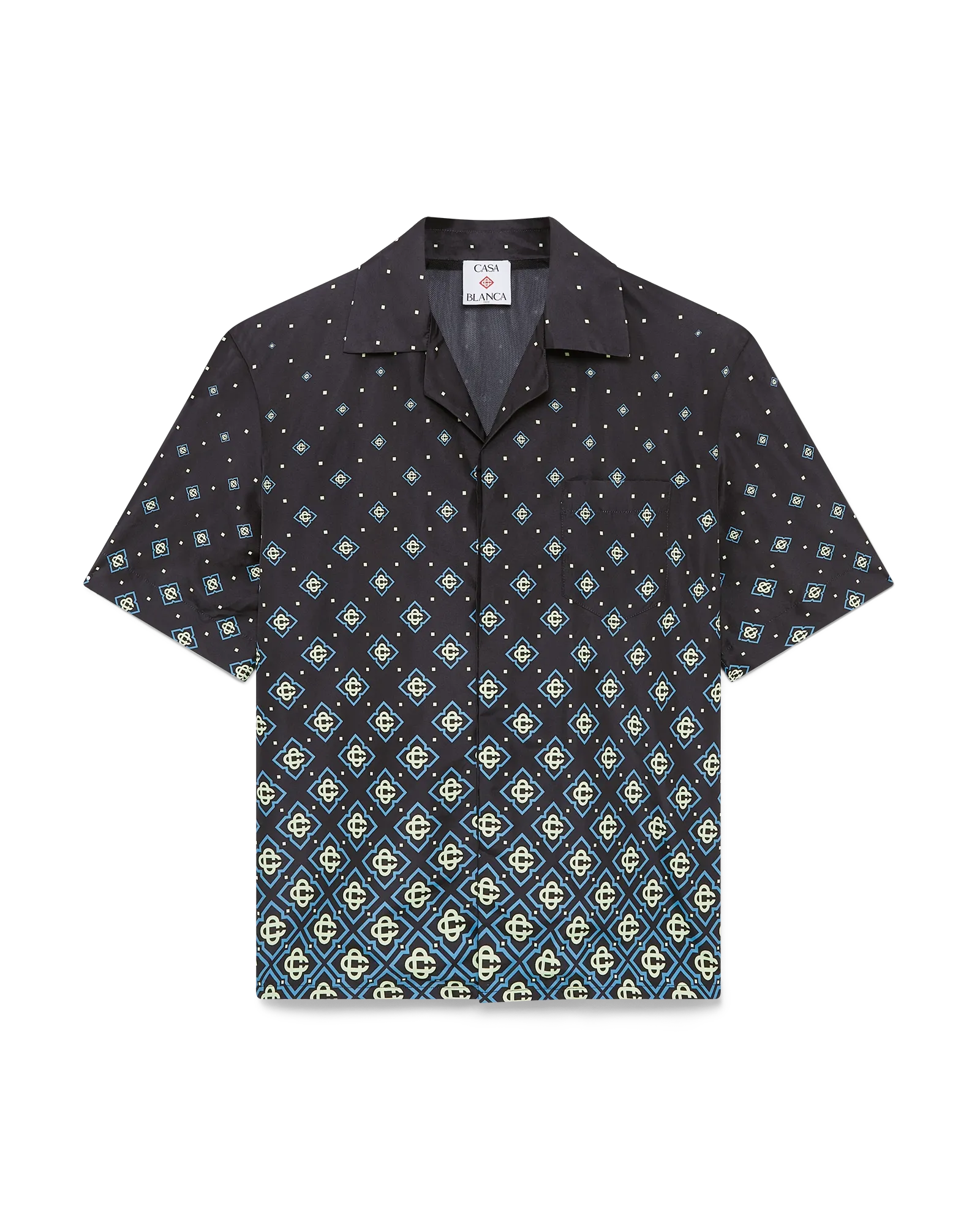 Degrade Monogram Short Sleeve Swimwear | Casablanca Paris | Image 1