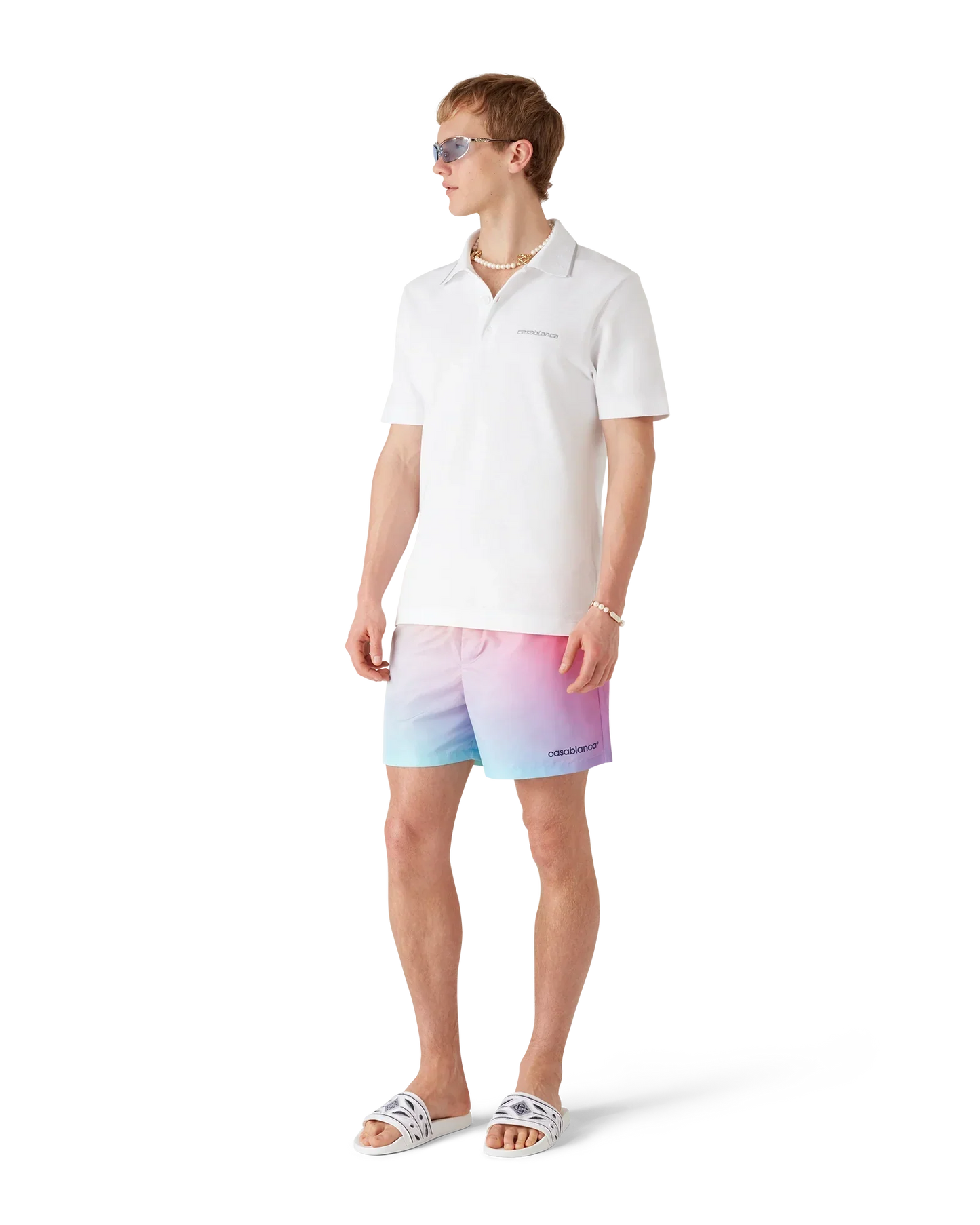 Gradient Printed Swim Shorts | Casablanca Paris | Image 2