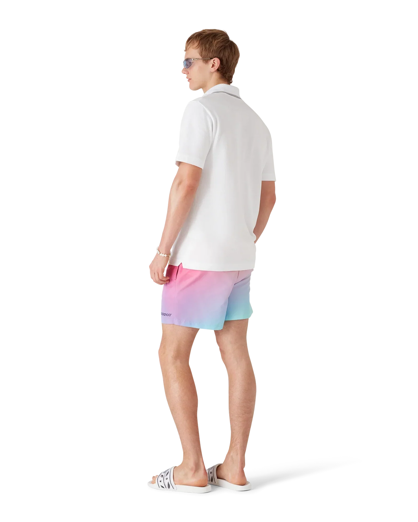 Gradient Printed Swim Shorts | Casablanca Paris | Image 3