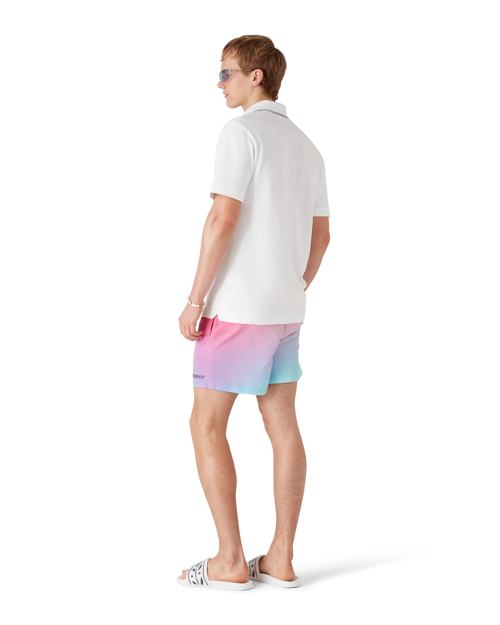 Gradient Printed Swim Shorts | Casablanca Paris | Image 3