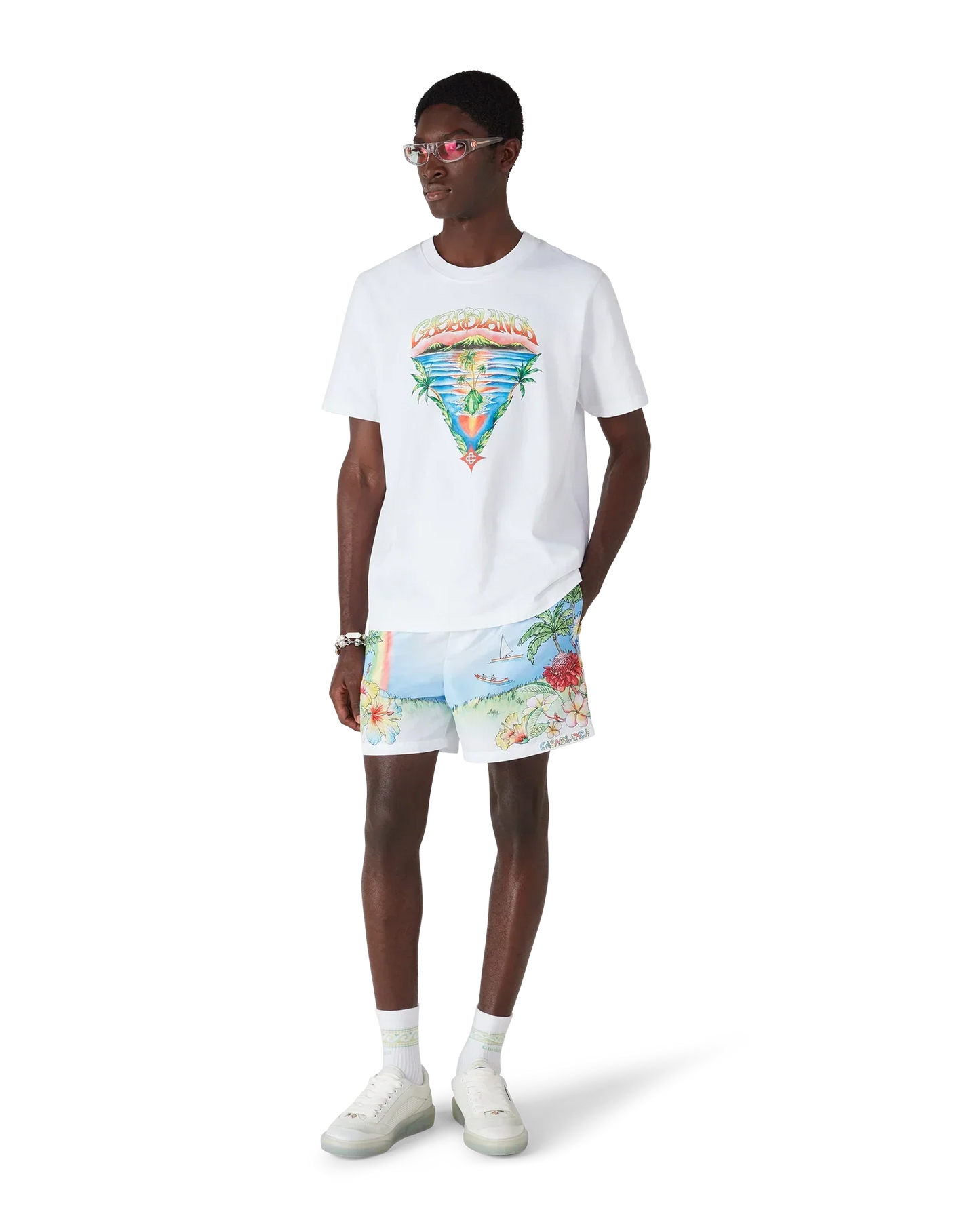Aloha Swim Shorts | Casablanca Paris | Image 2