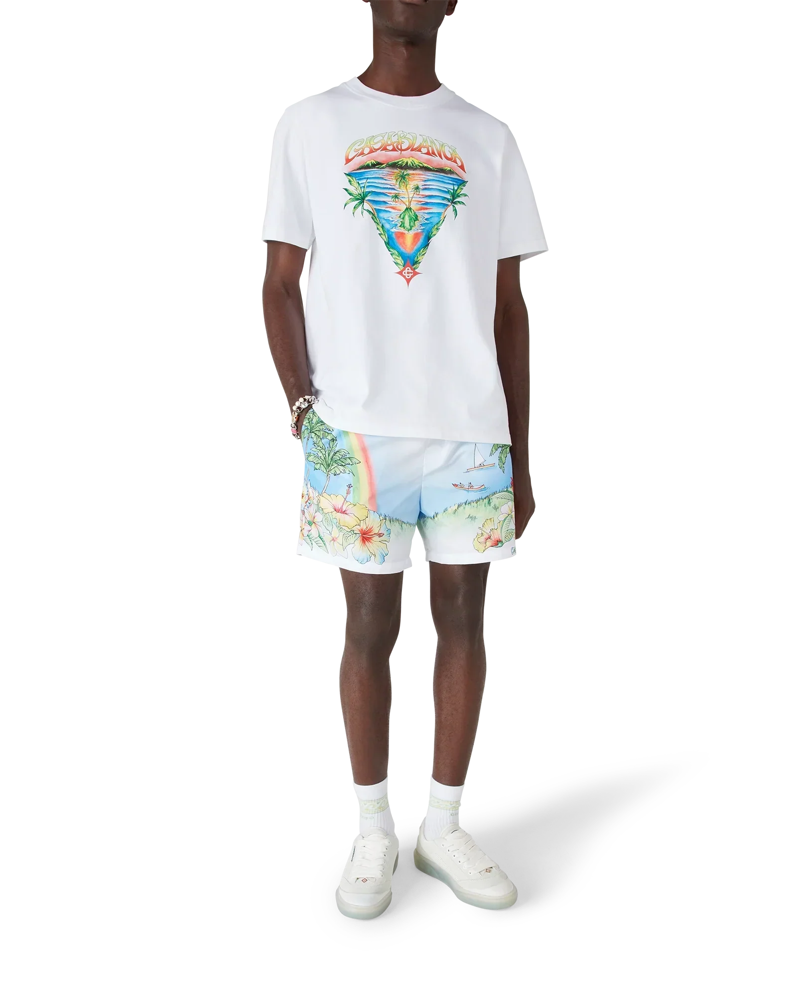 Aloha Swim Shorts | Casablanca Paris | Image 4