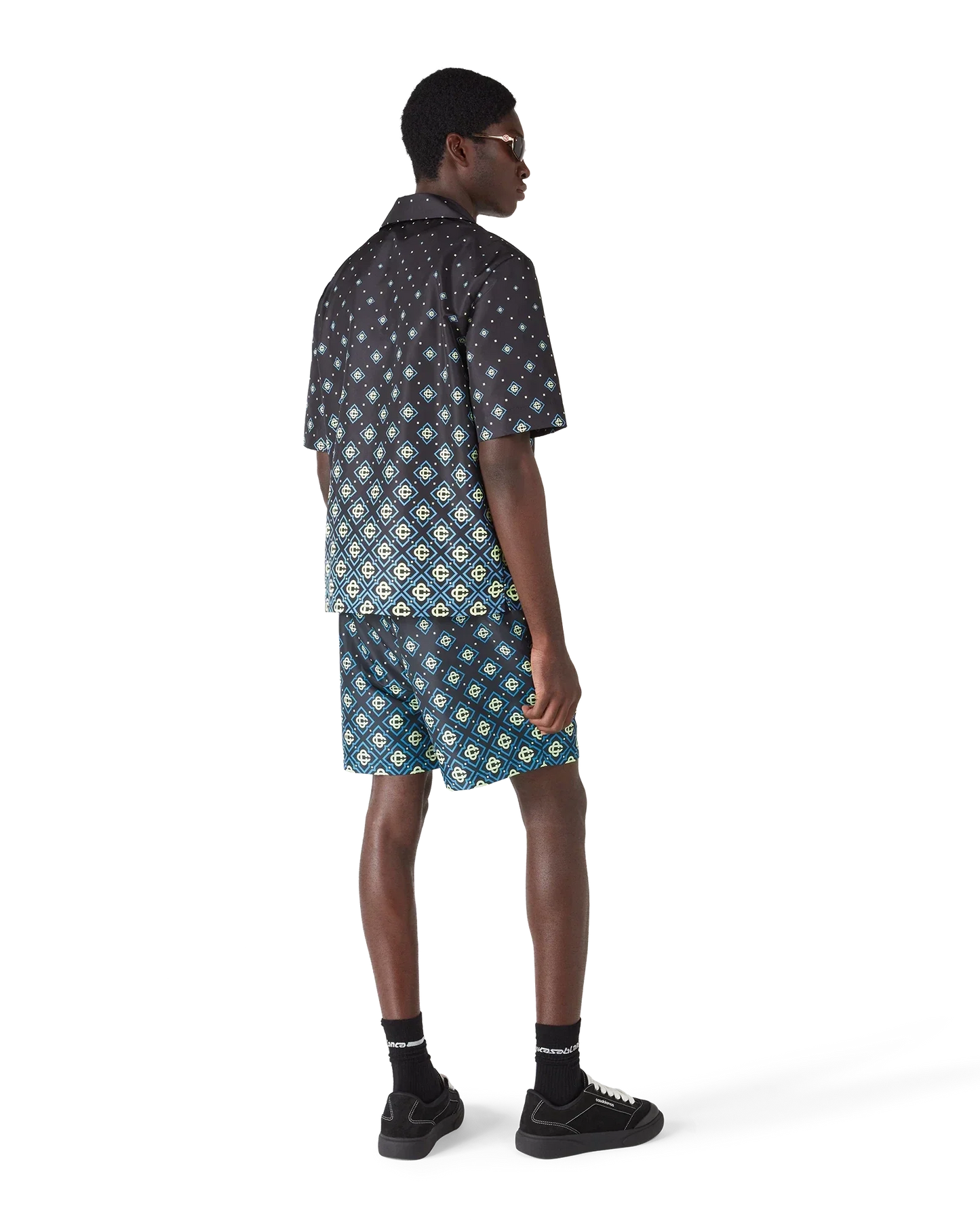 Degrade Monogram Swim Shorts | Casablanca Paris | Image 3