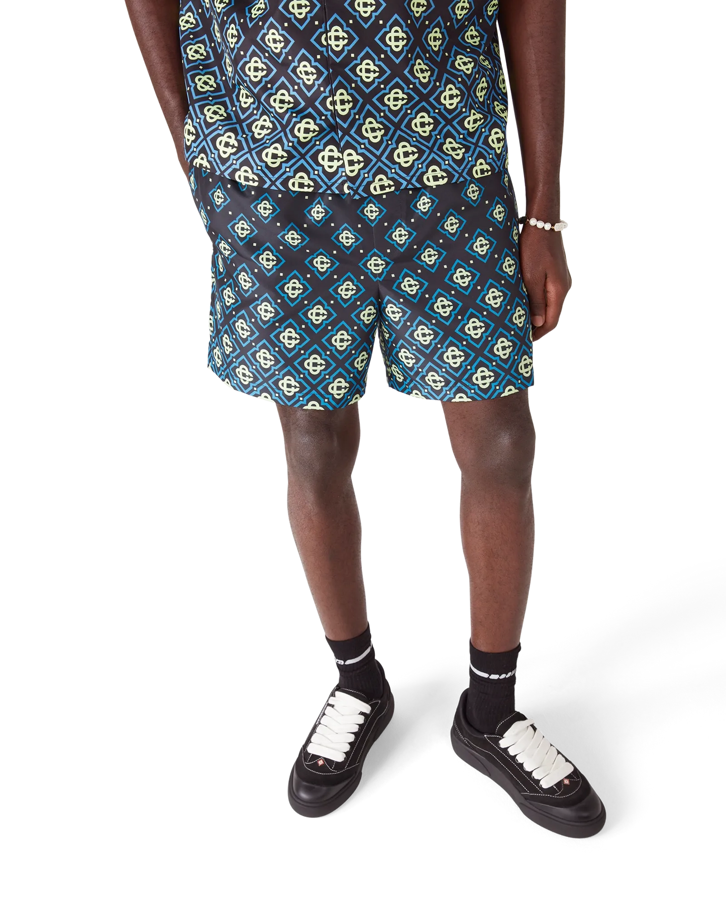 Degrade Monogram Swim Shorts | Casablanca Paris | Image 4