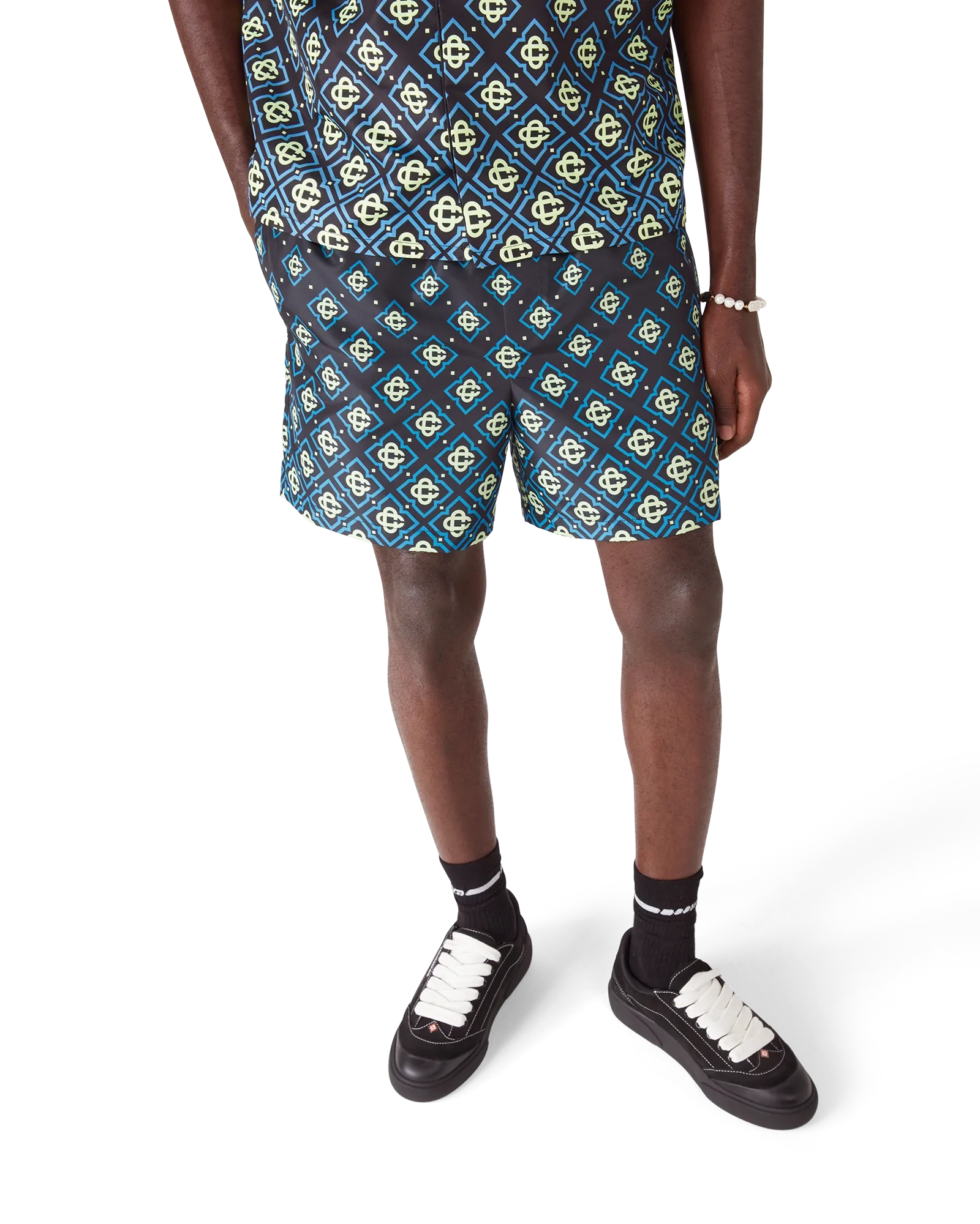 Degrade Monogram Swim Shorts | Casablanca Paris | Image 4