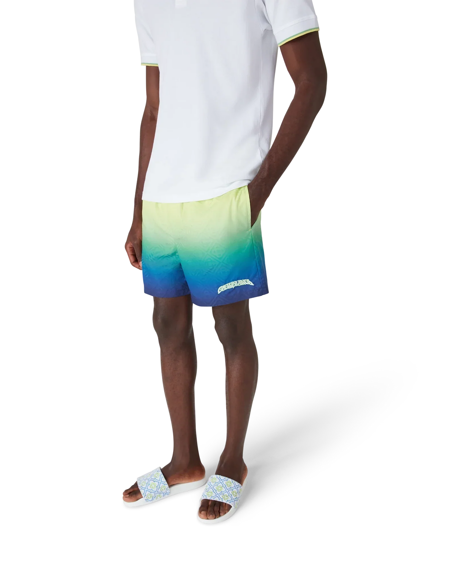 Gradient Swim Shorts | Casablanca Paris | Image 4