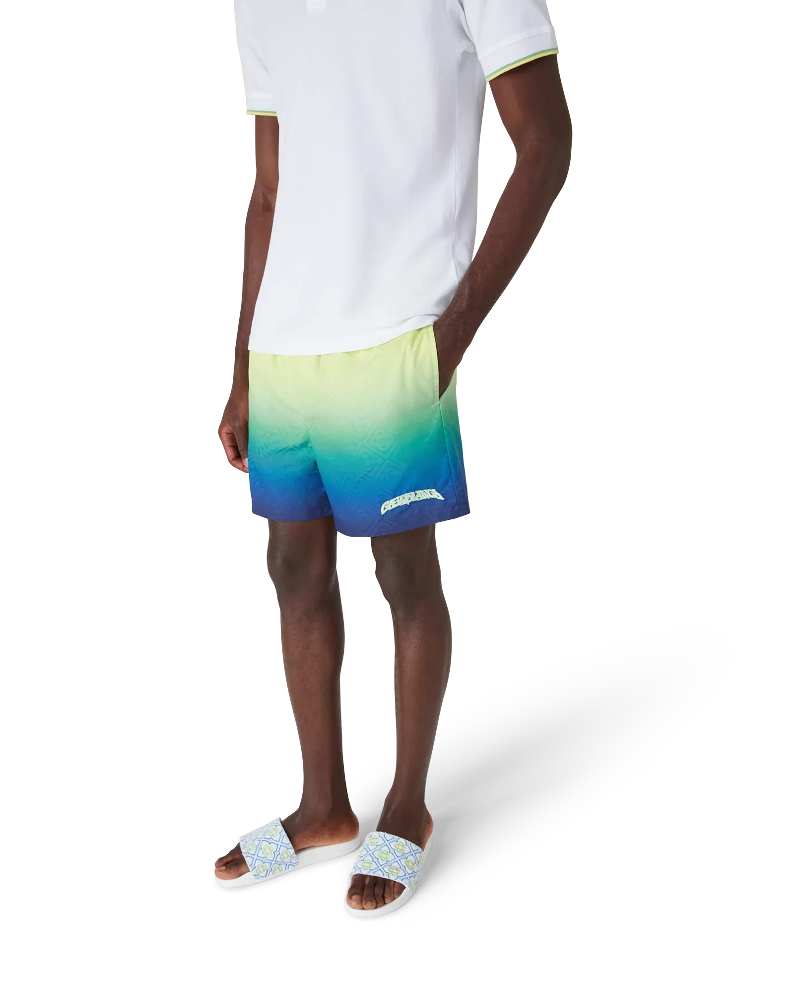 Gradient Swim Shorts | Casablanca Paris | Image 4