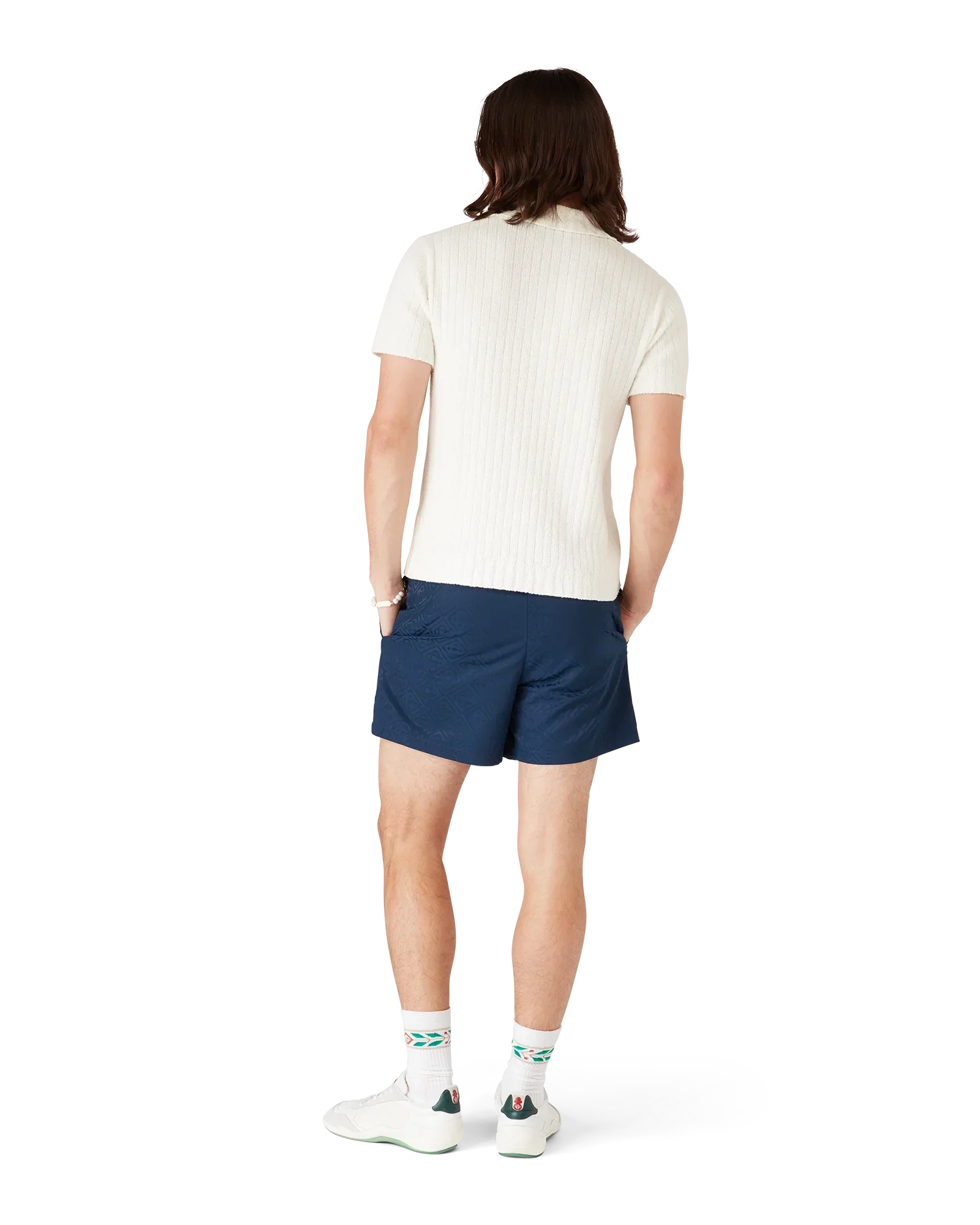 Monogram Jacquard Swim Shorts | Casablanca Paris | Image 3
