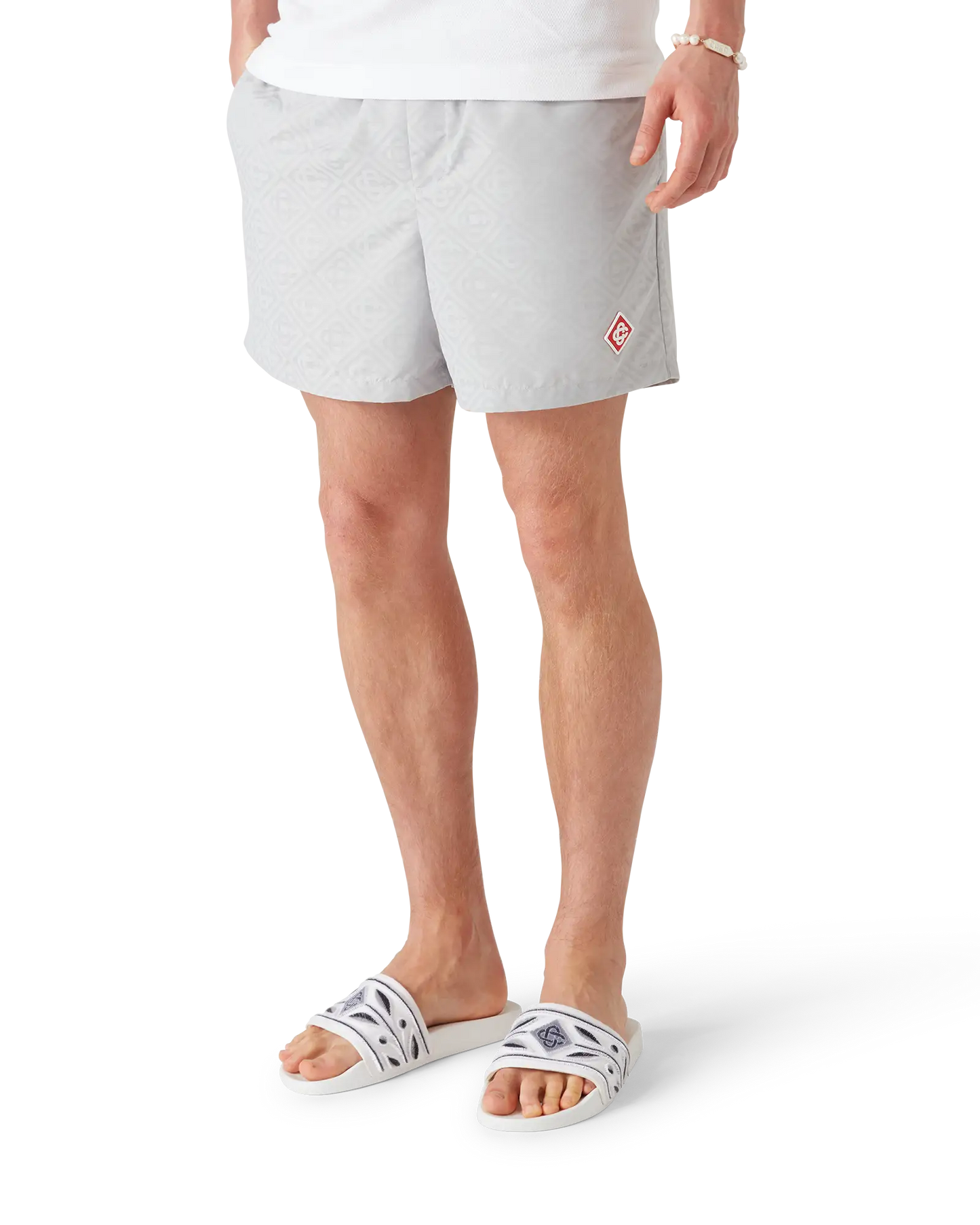 Monogram Jacquard Swim Shorts | Casablanca Paris | Image 4