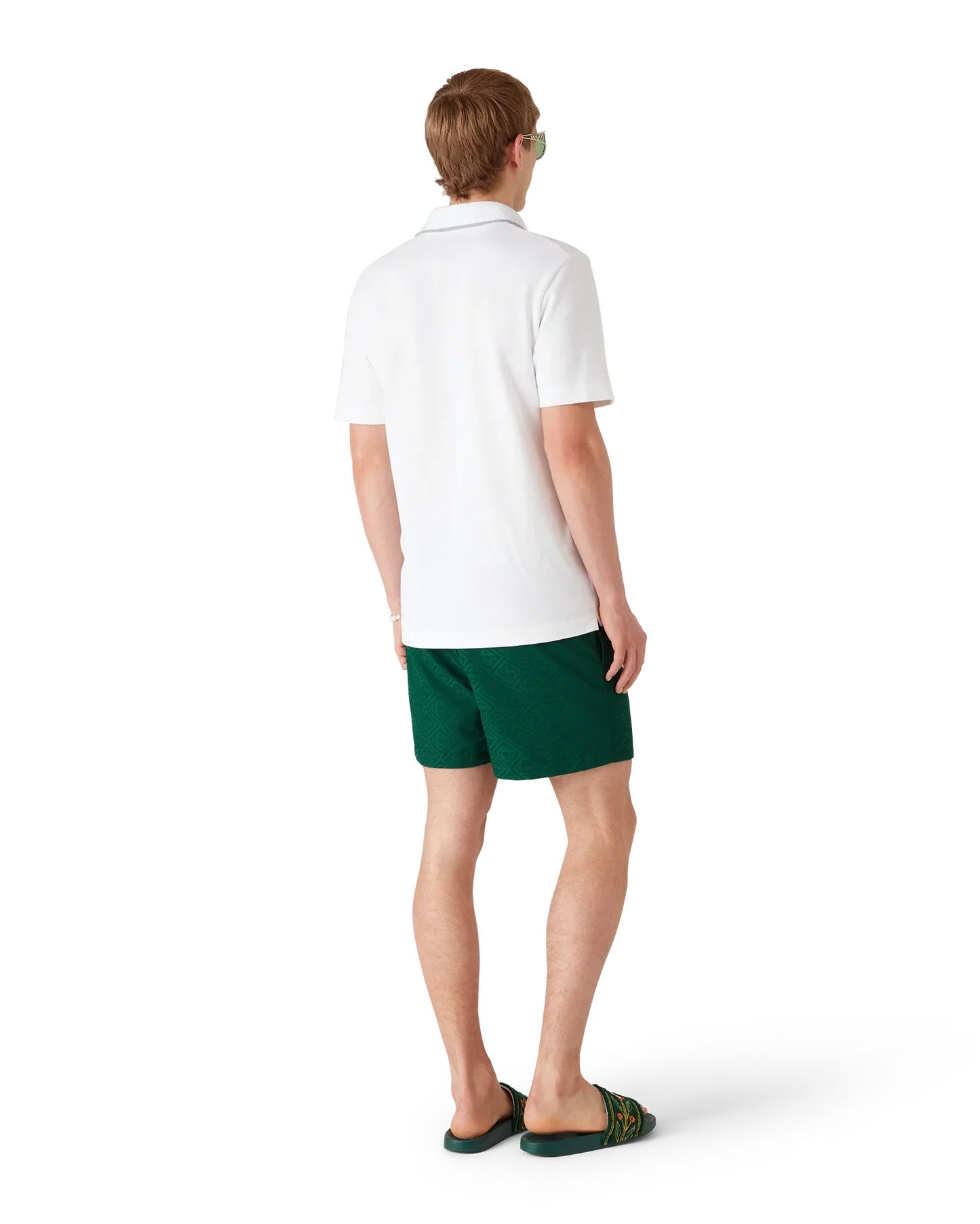 Monogram Jacquard Swim Shorts | Casablanca Paris | Image 4