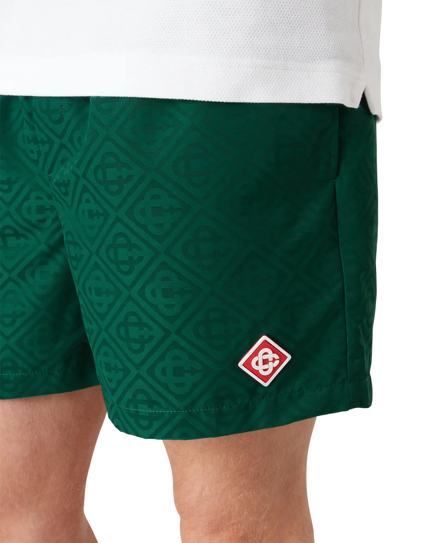 Monogram Jacquard Swim Shorts | Casablanca Paris | Image 5