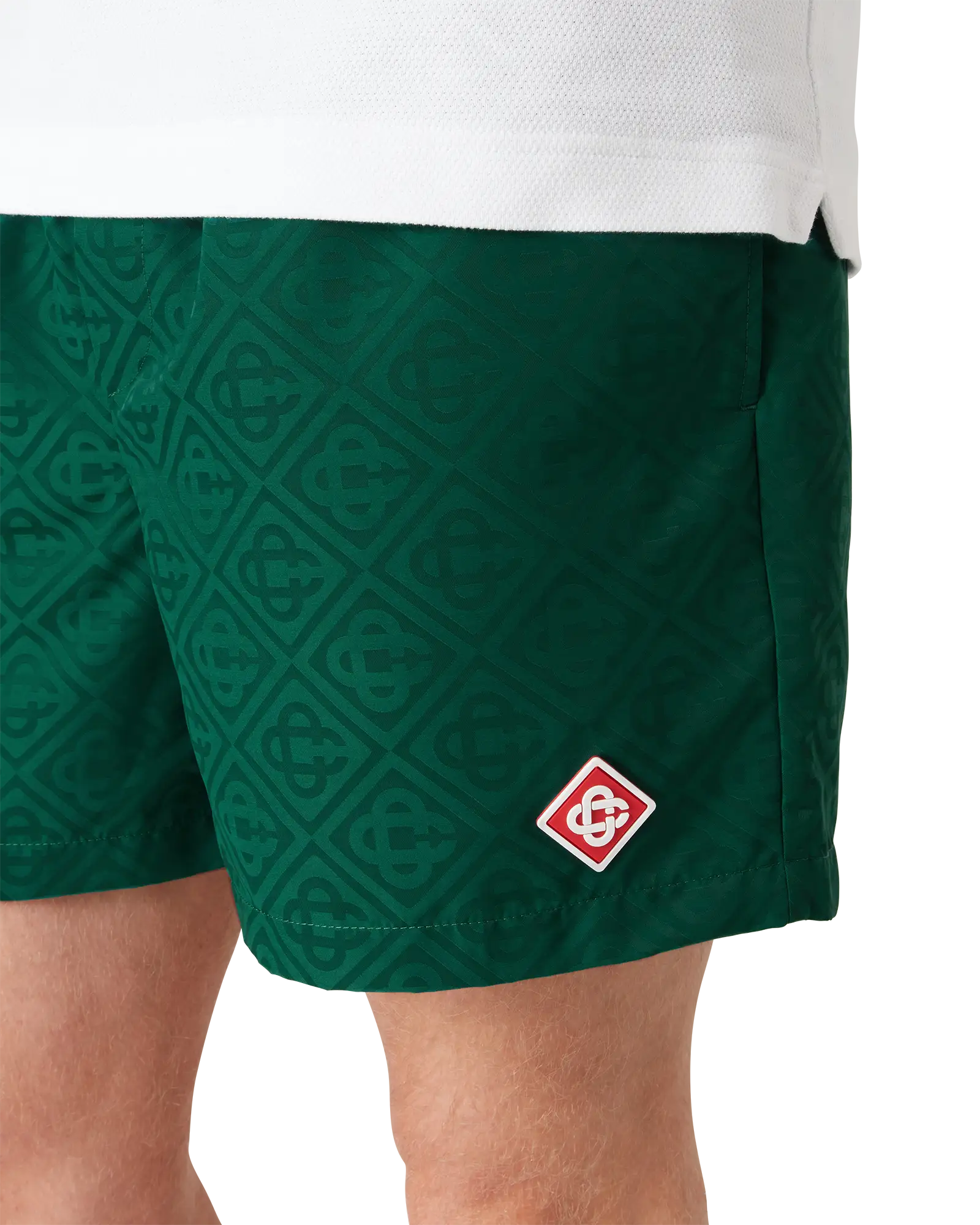 Monogram Jacquard Swim Shorts | Casablanca Paris | Image 5