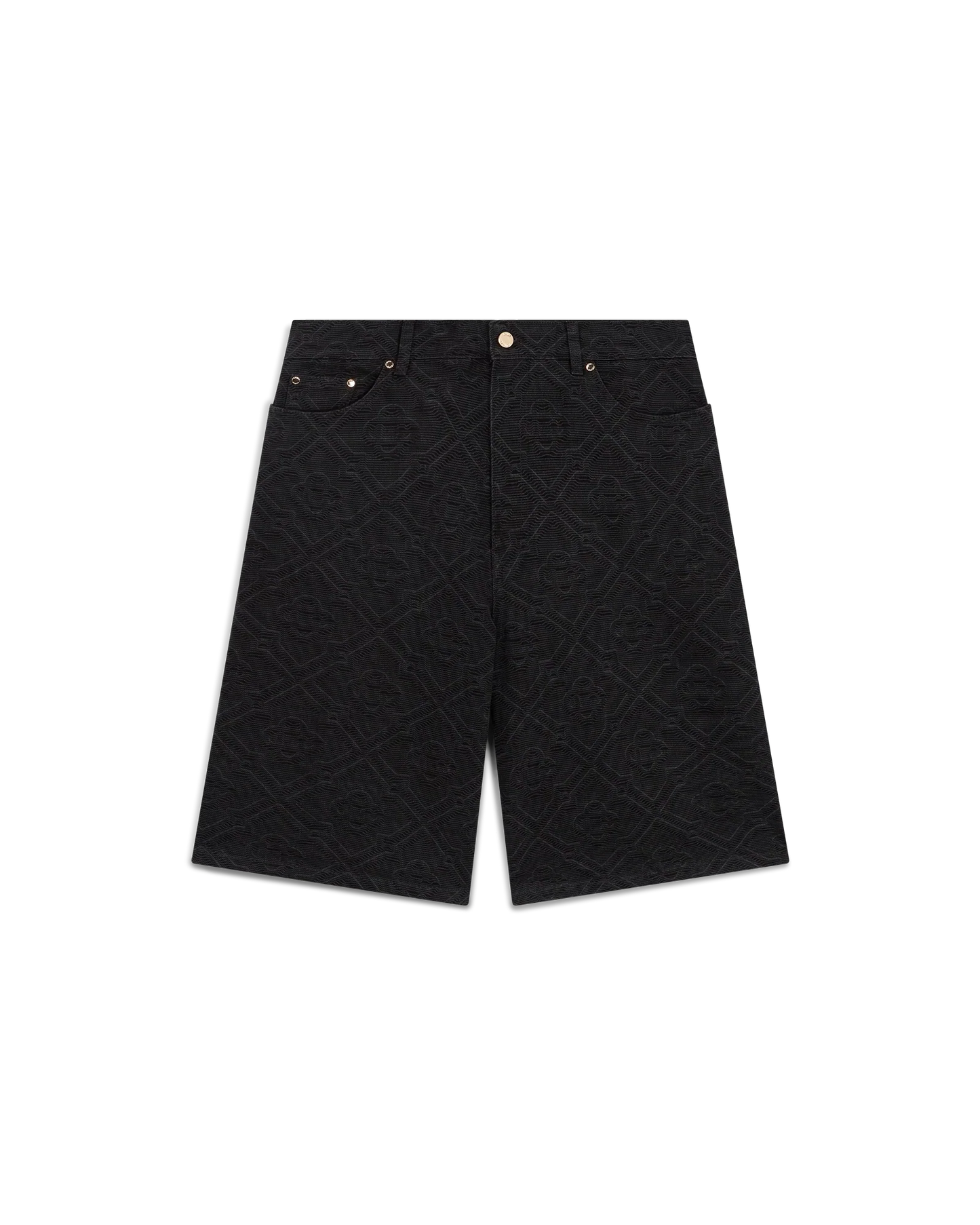 Laser Monogram Denim Shorts | Casablanca Paris | Image 1