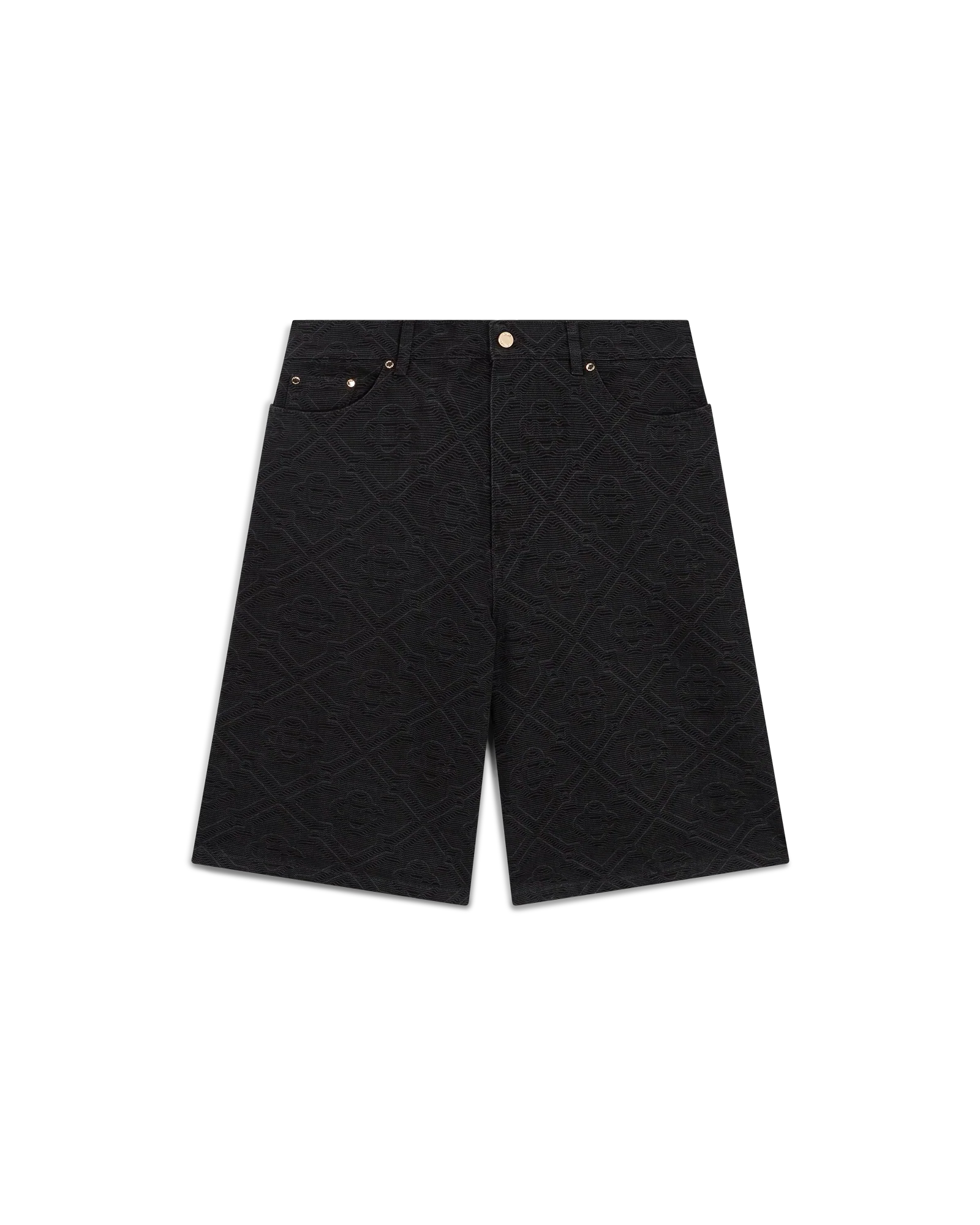 Laser Monogram Denim Shorts | Casablanca Paris | Image 1