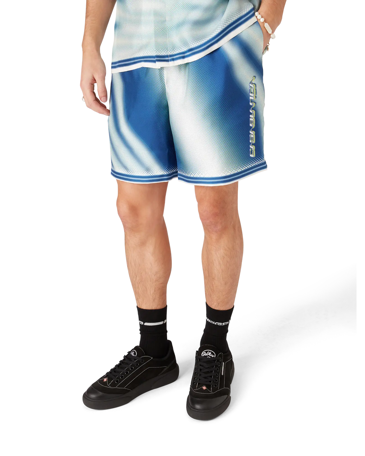 The Art Of The Serve Silk Shorts | Casablanca Paris | Image 4