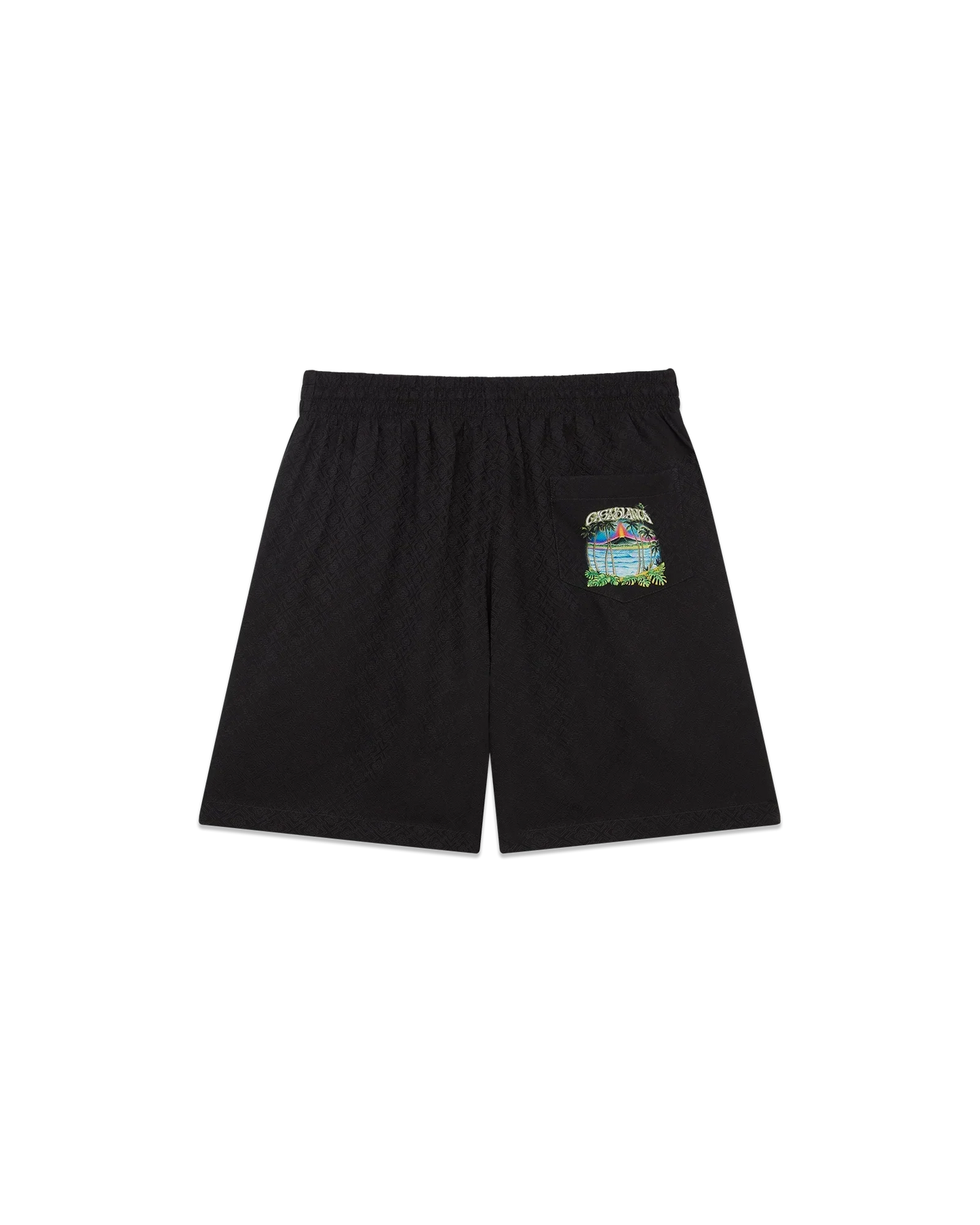 Volcano Jacquard Silk Shorts | Casablanca Paris | Image 1
