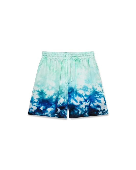 Surf Lotus Silk Shorts | Casablanca Paris | Image 1