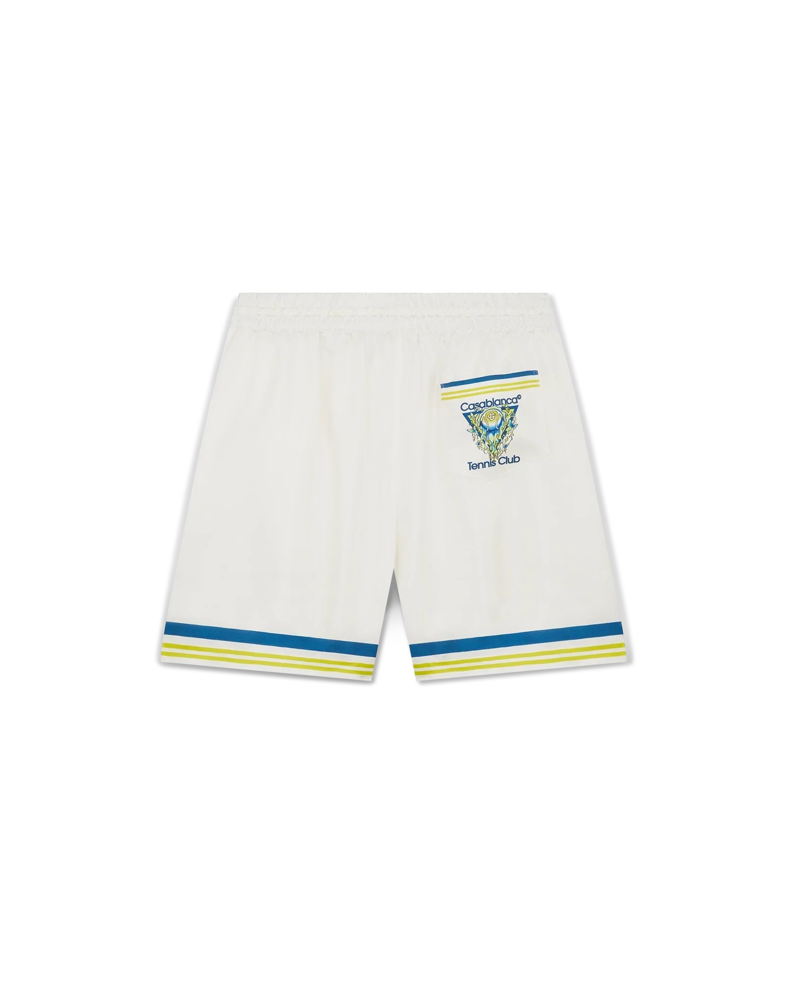 Flaming Tennis Club Icon Silk Shorts | Casablanca Paris | Image 1