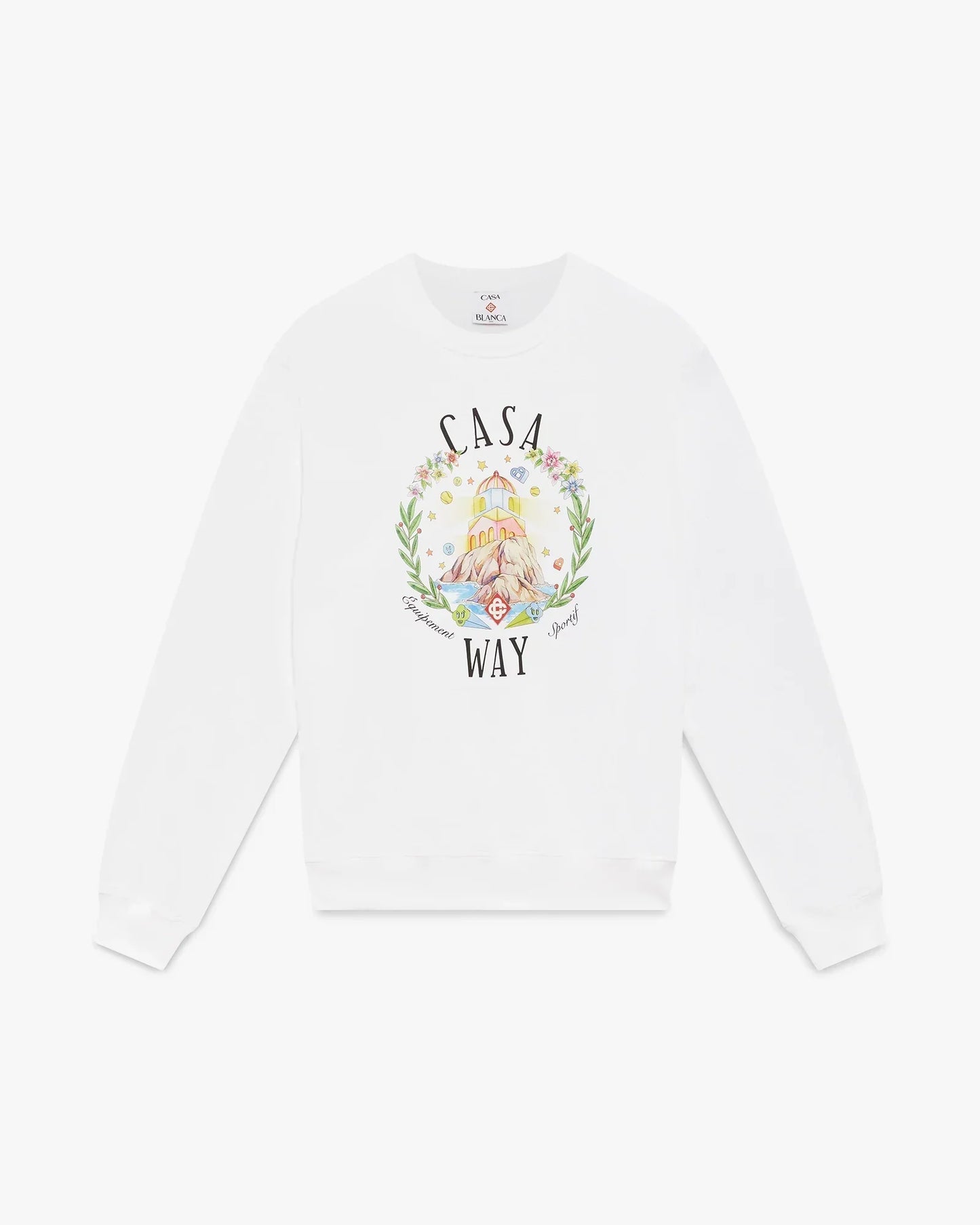 Casa Way Crew Neck Sweatshirt | Casablanca Paris | Image 1