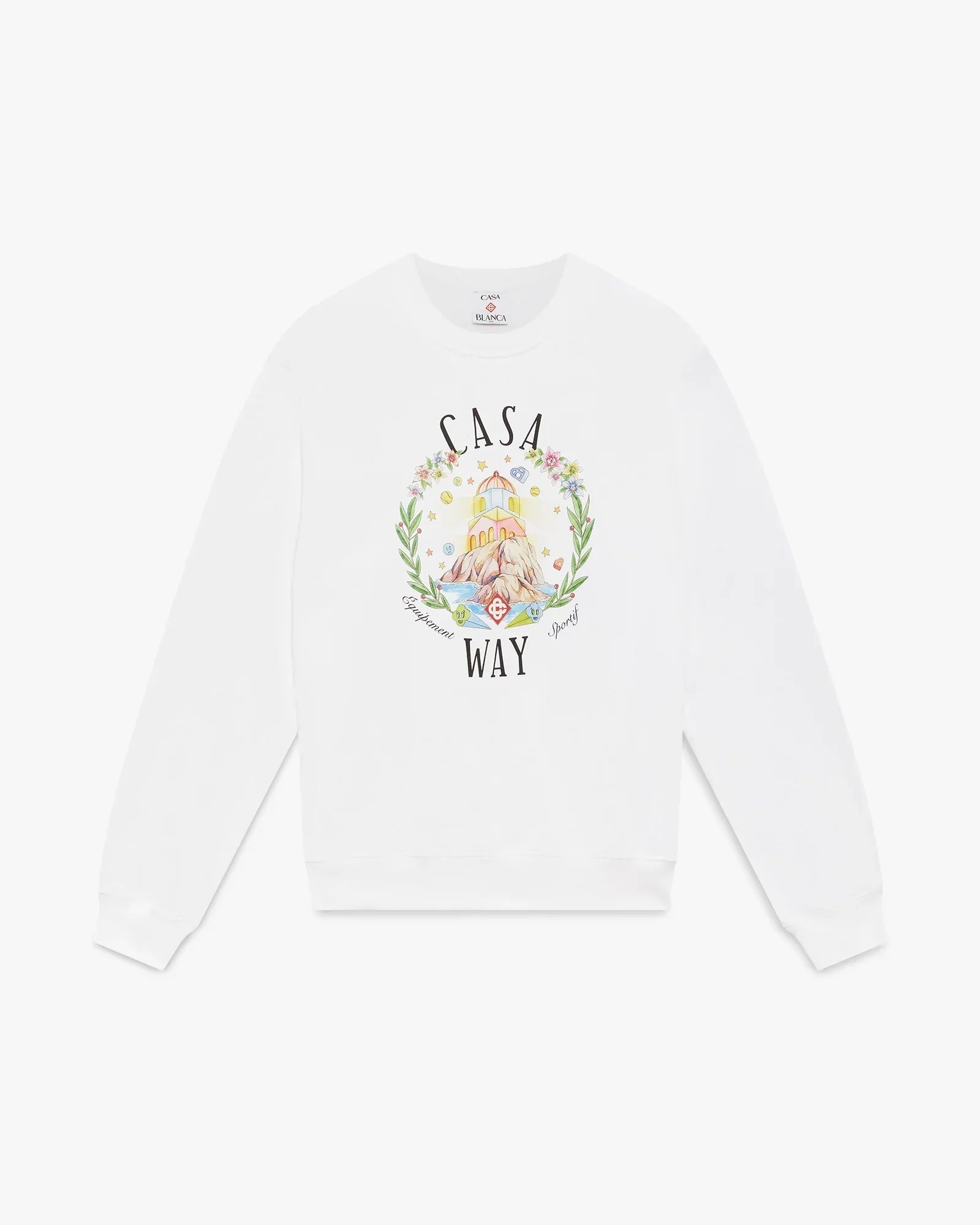 Casa Way Crew Neck Sweatshirt | Casablanca Paris | Image 1
