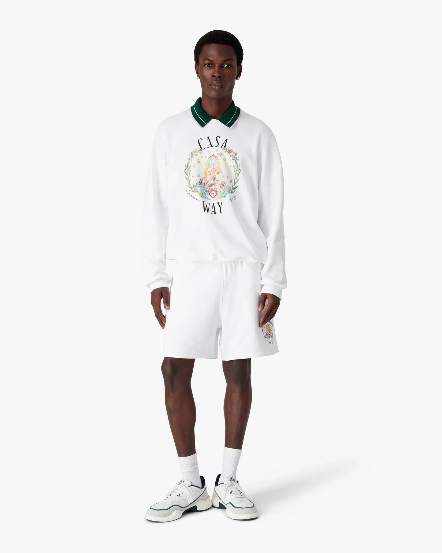 Casa Way Crew Neck Sweatshirt | Casablanca Paris | Image 2