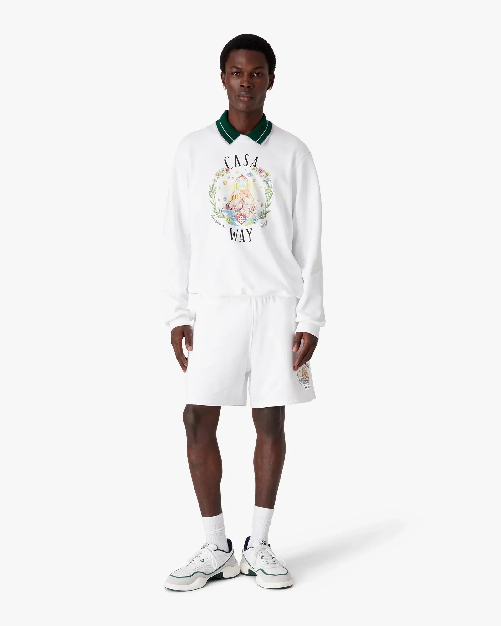 Casa Way Crew Neck Sweatshirt | Casablanca Paris | Image 2