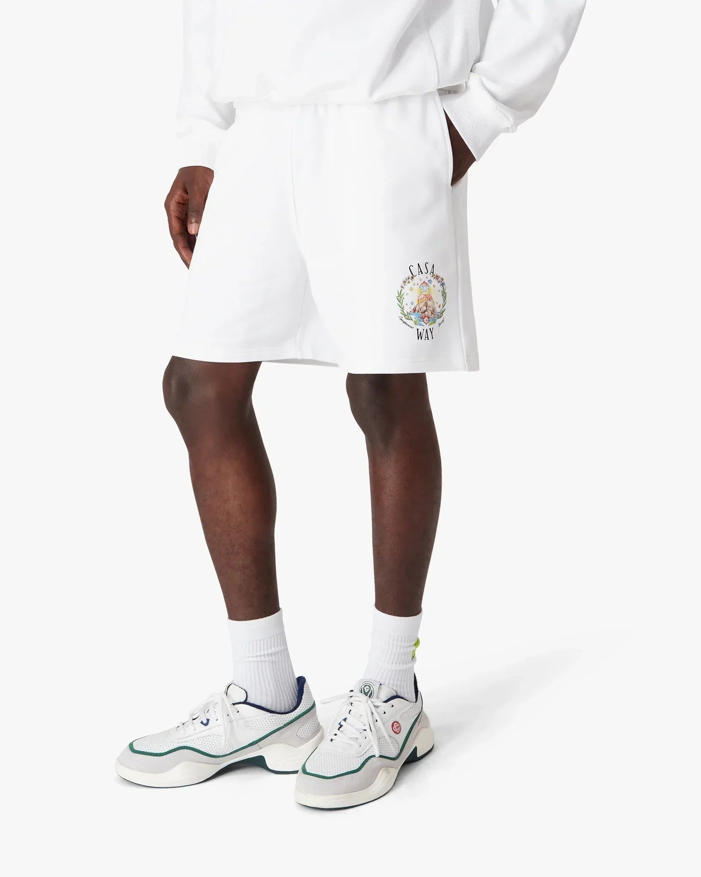 Casa Way Sweatshorts | Casablanca Paris | Image 4