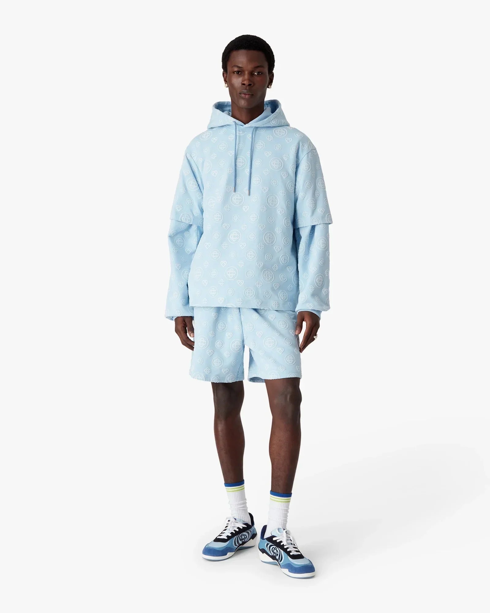 Applique Monogram Sweatshorts | Casablanca Paris | Image 2
