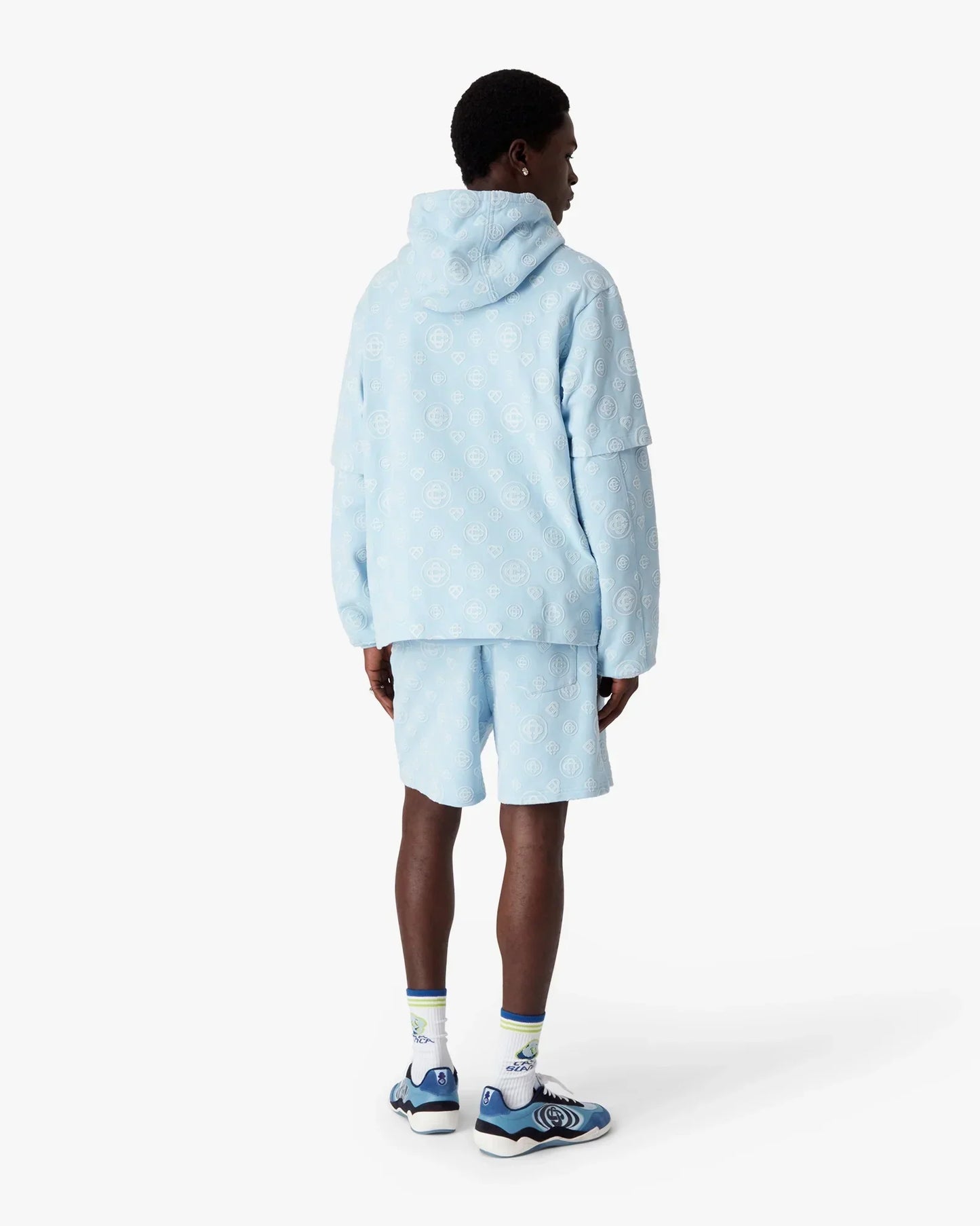 Applique Monogram Sweatshorts | Casablanca Paris | Image 3