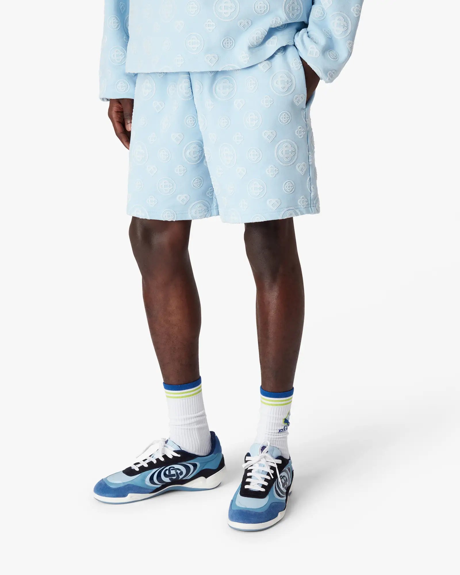 Applique Monogram Sweatshorts | Casablanca Paris | Image 4