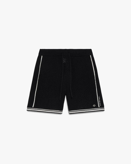 Black Mesh Shorts | Casablanca Paris | Image 1