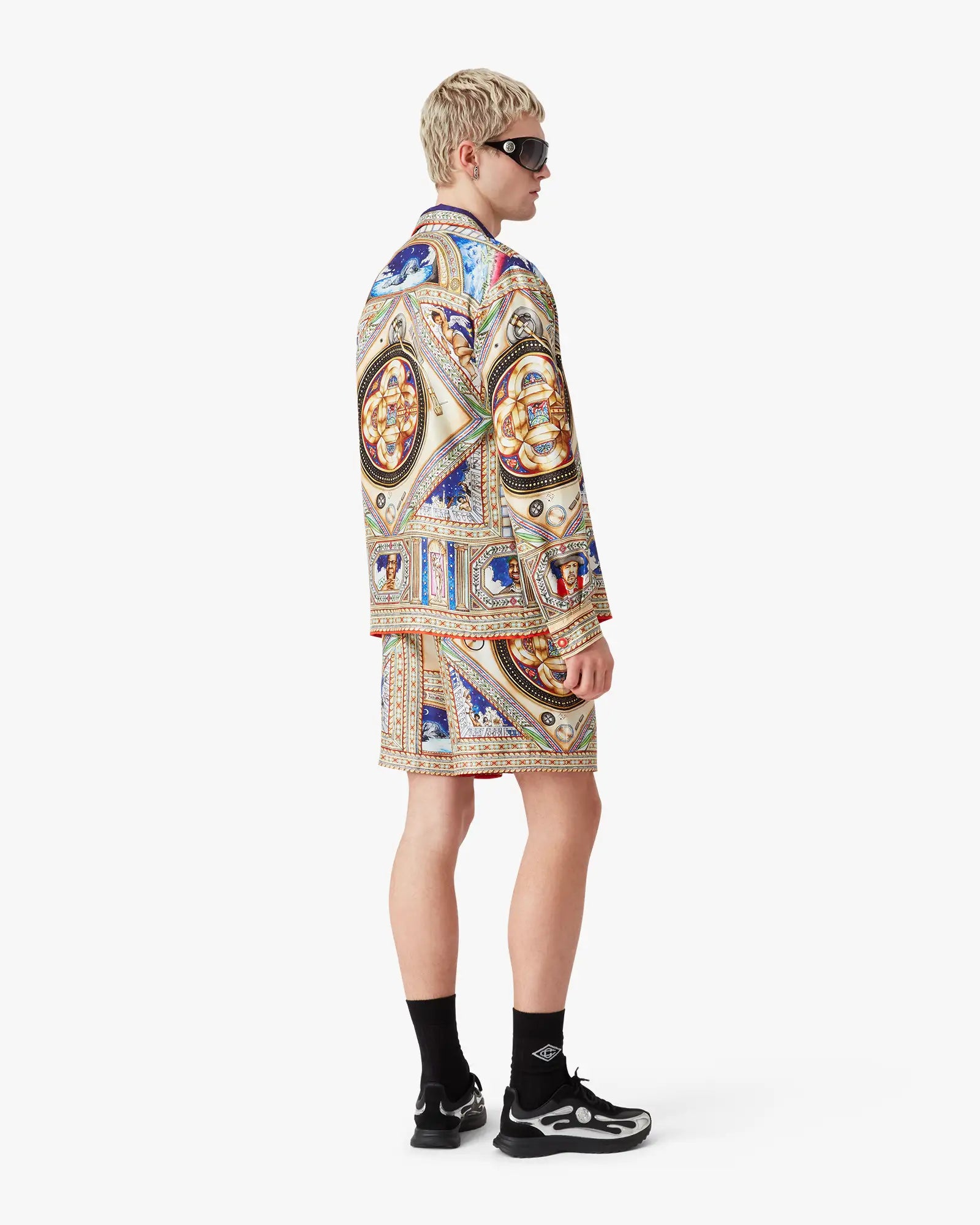Plafond Orne De Musique Long Sleeve Silk Shirt | Casablanca Paris | Image 3