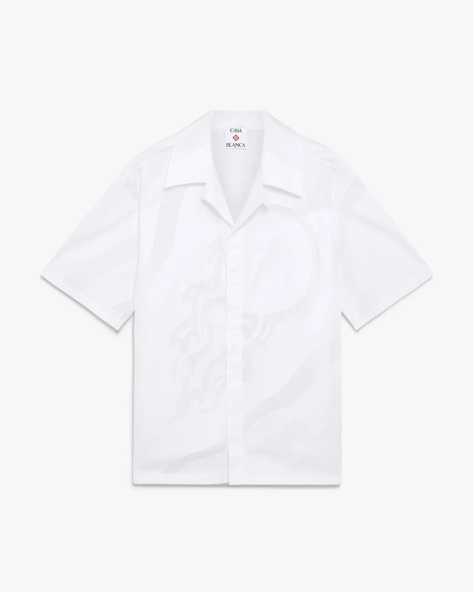 The Art Of The Serve Fil Coupe Short Sleeve Shirt | Casablanca Paris | Image 1