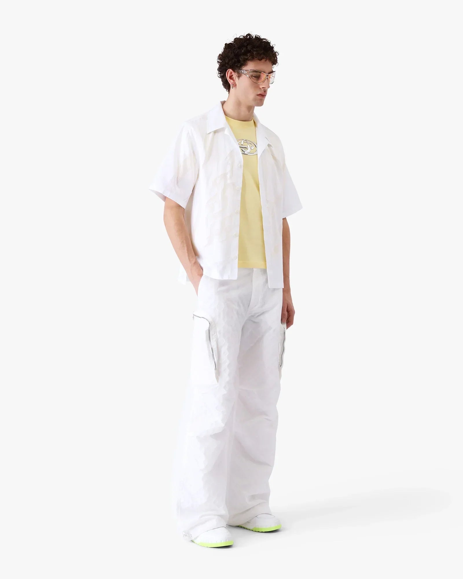 The Art Of The Serve Fil Coupe Short Sleeve Shirt | Casablanca Paris | Image 2