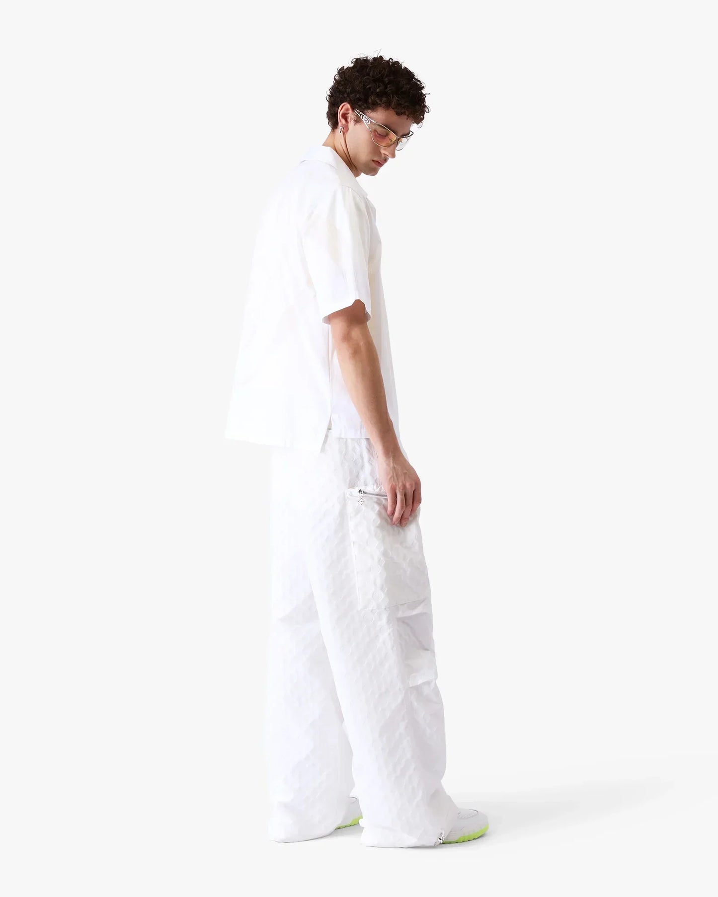 The Art Of The Serve Fil Coupe Short Sleeve Shirt | Casablanca Paris | Image 3
