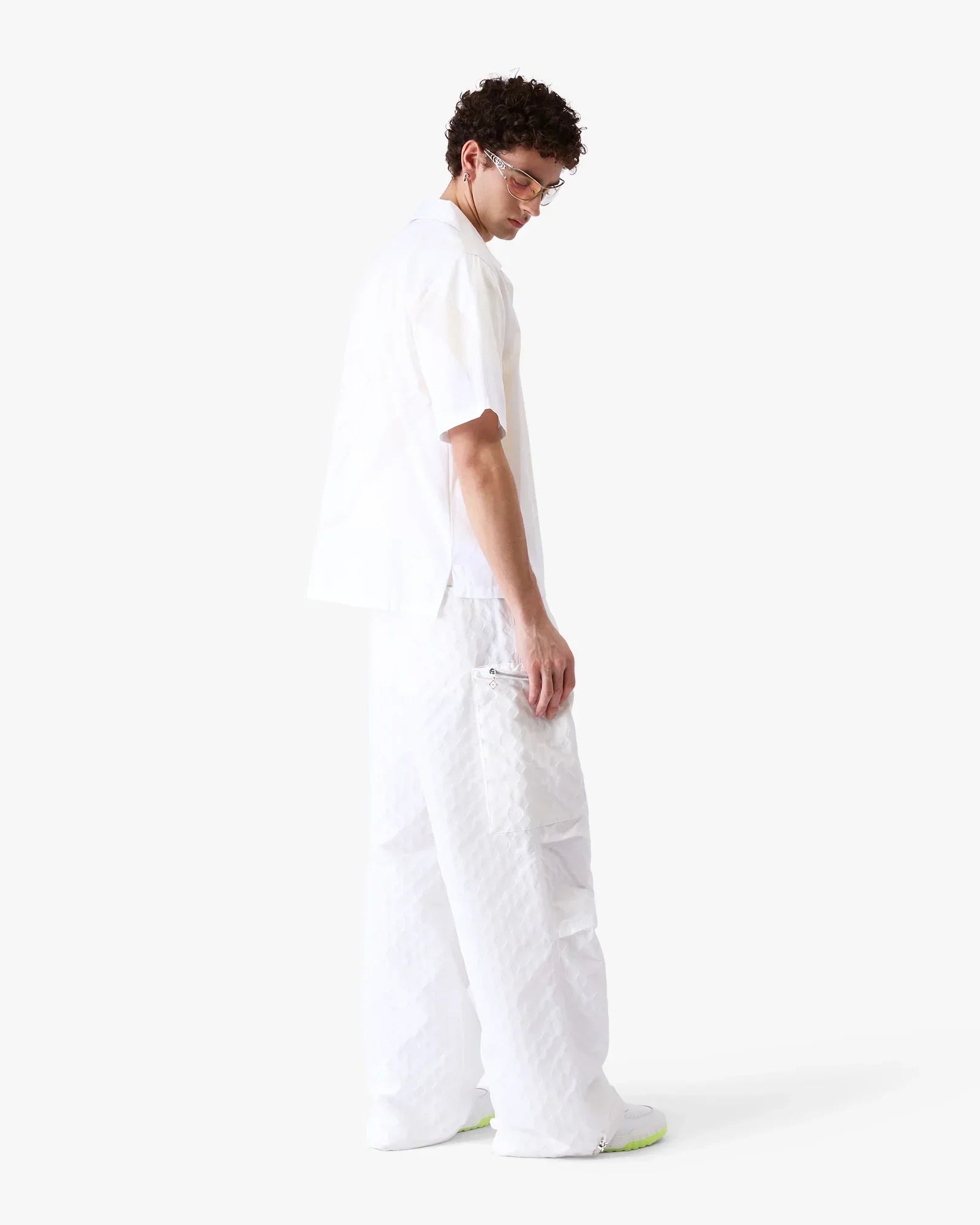 The Art Of The Serve Fil Coupe Short Sleeve Shirt | Casablanca Paris | Image 3