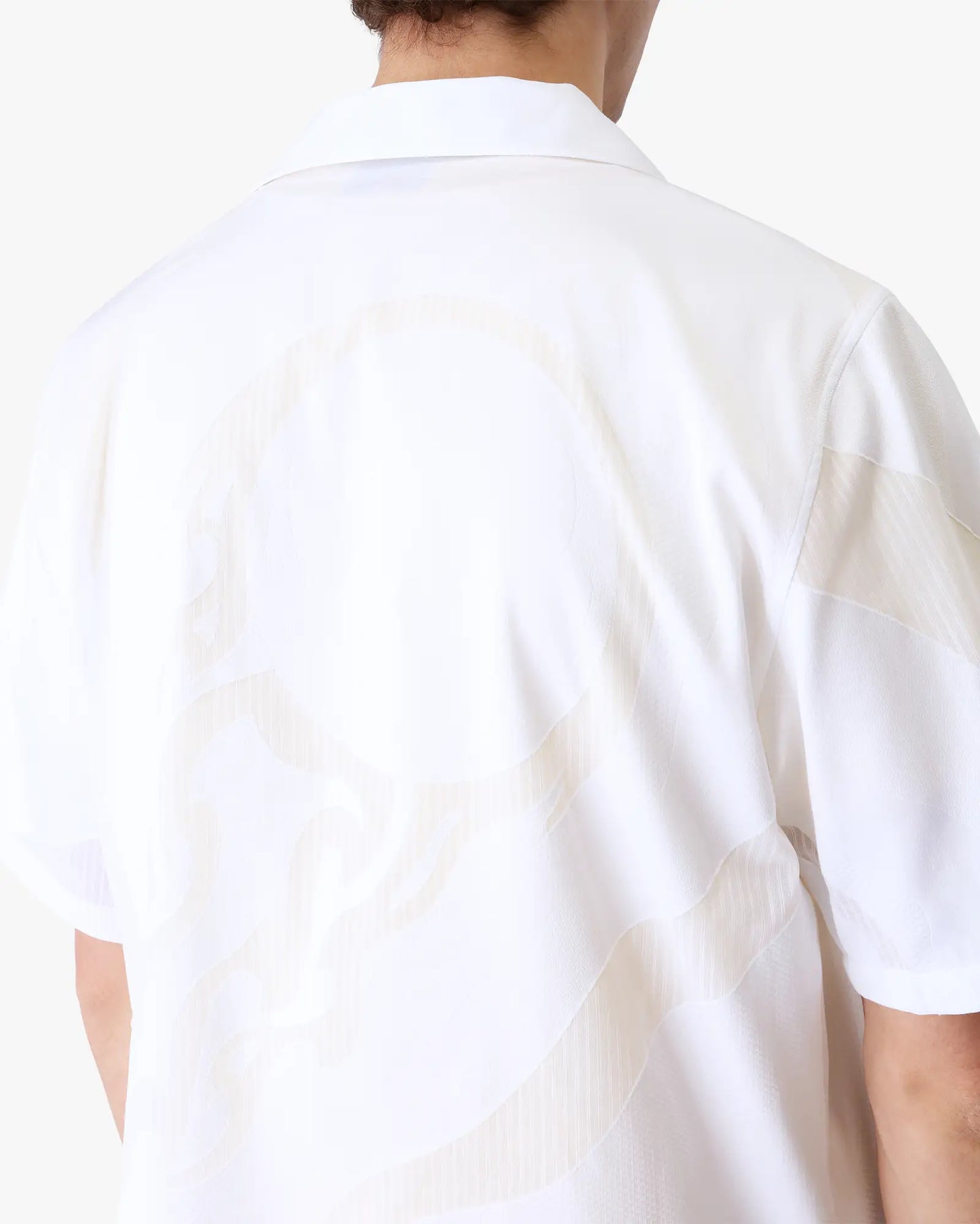 The Art Of The Serve Fil Coupe Short Sleeve Shirt | Casablanca Paris | Image 5