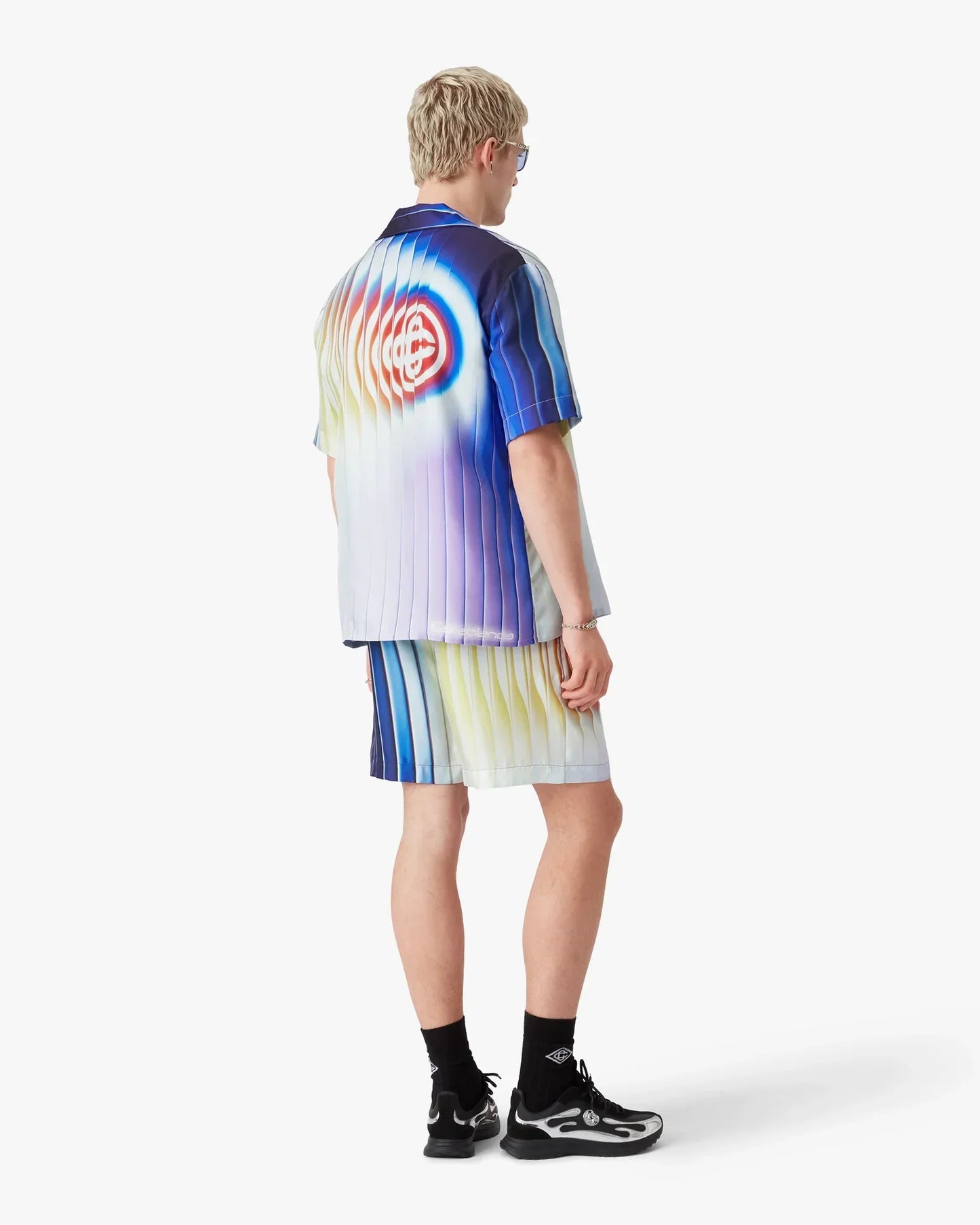 Shockwave Silk Shorts | Casablanca Paris | Image 3