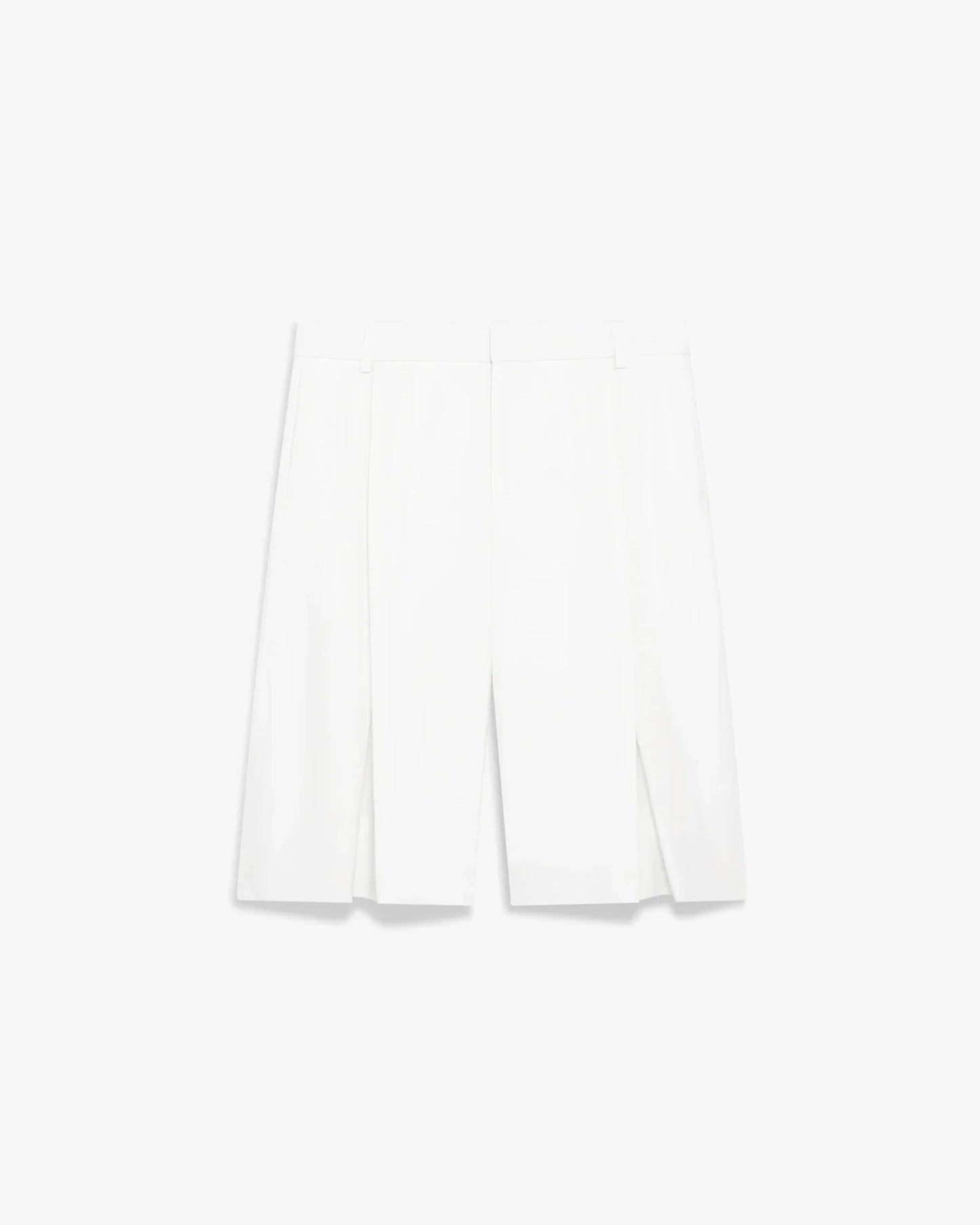 White Pleated Baggy Shorts | Casablanca Paris | Image 1