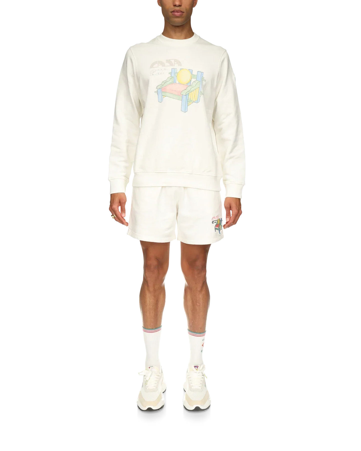 School Of Design Sweatshorts | Casablanca Paris | Image 2