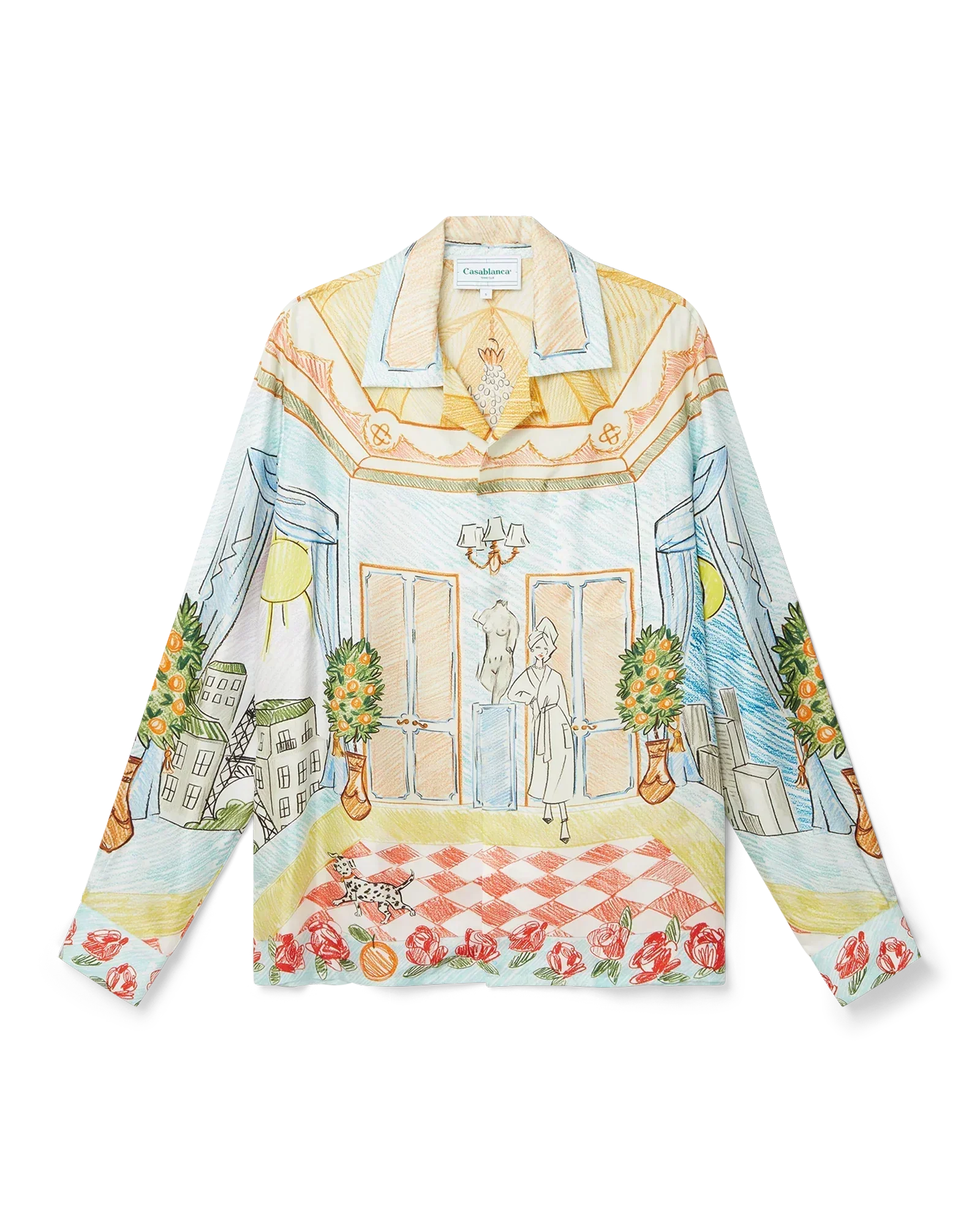 L'Appartement De Reve Silk Shirt | Casablanca Paris | Image 1
