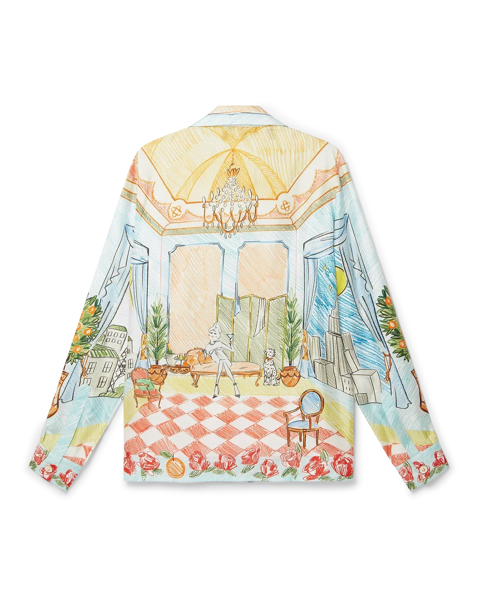 L'Appartement De Reve Silk Shirt | Casablanca Paris | Image 4