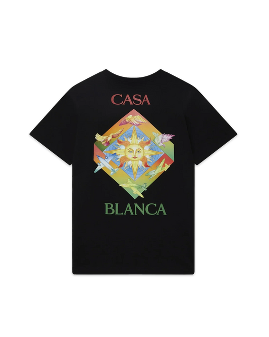 Les Elements Short Sleeve T-Shirt | Casablanca Paris | Image 1