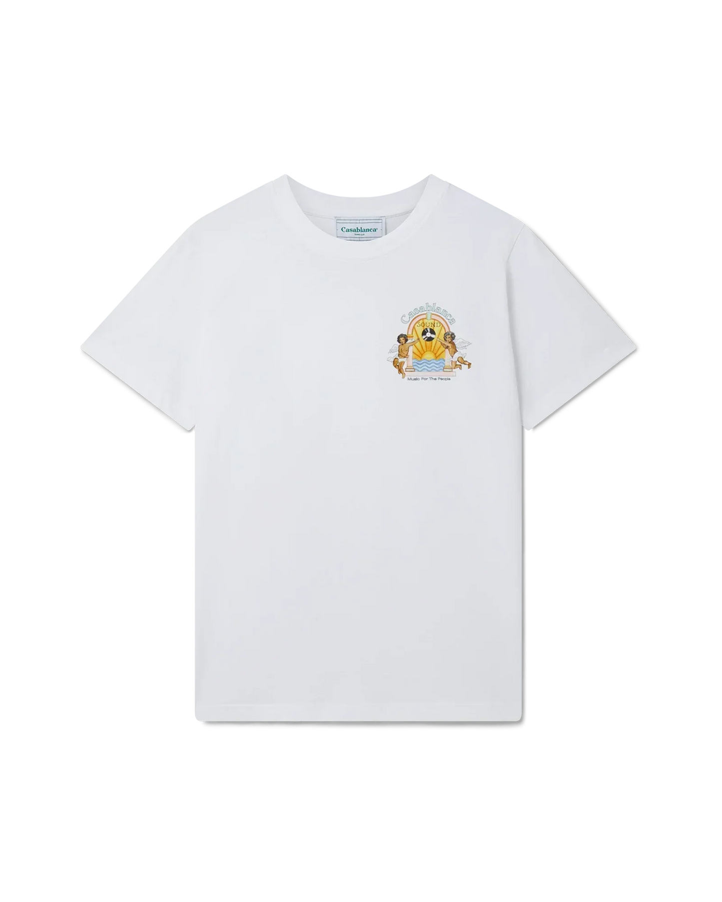 Studio De Musique Short Sleeve T-Shirt | Casablanca Paris | Image 2